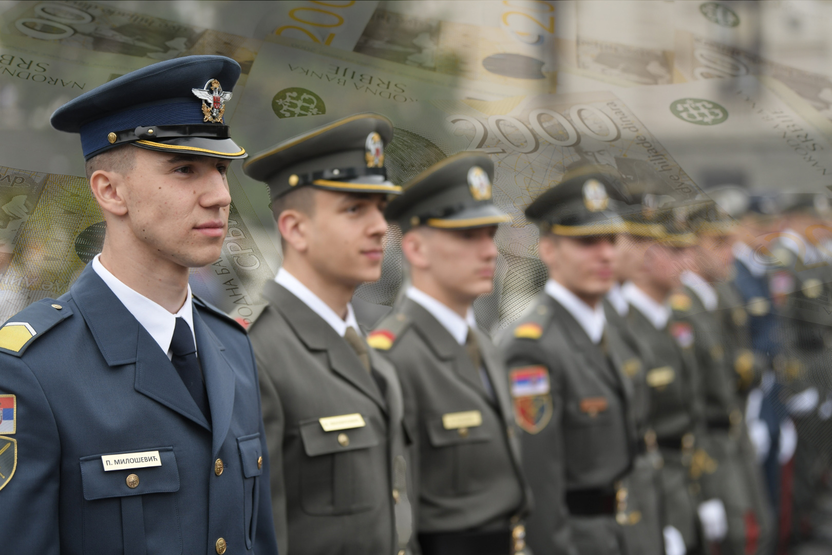 Beograd 31.05.2022. Inauguracija Aleksandra Vučića, polaganje zakletve, vojska, vojnici, svečane uniforme Foto: Dragan Mujan/Nova.rs
povecanje plate, dinari plate