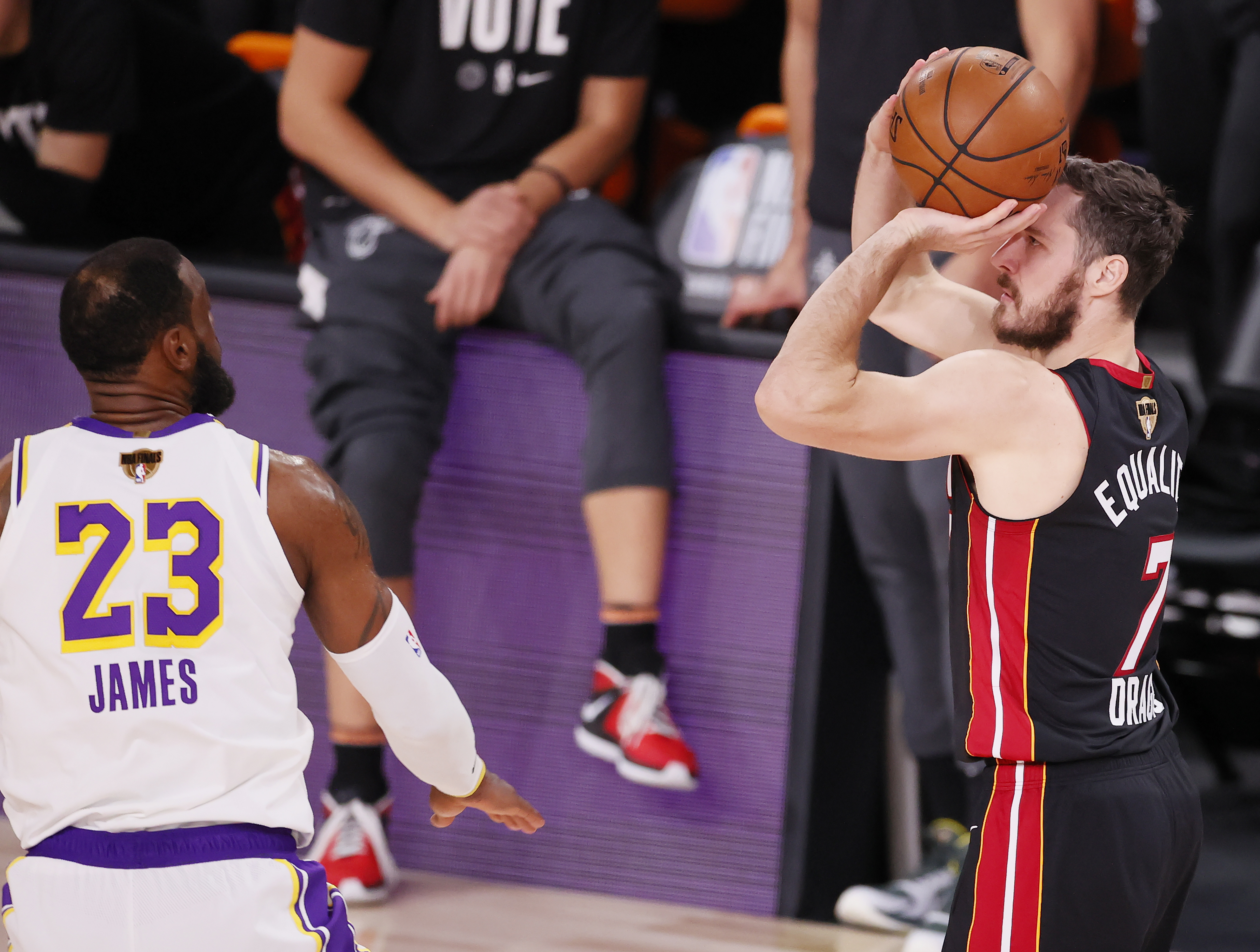 Los Angeles Lakers at Miami Heat