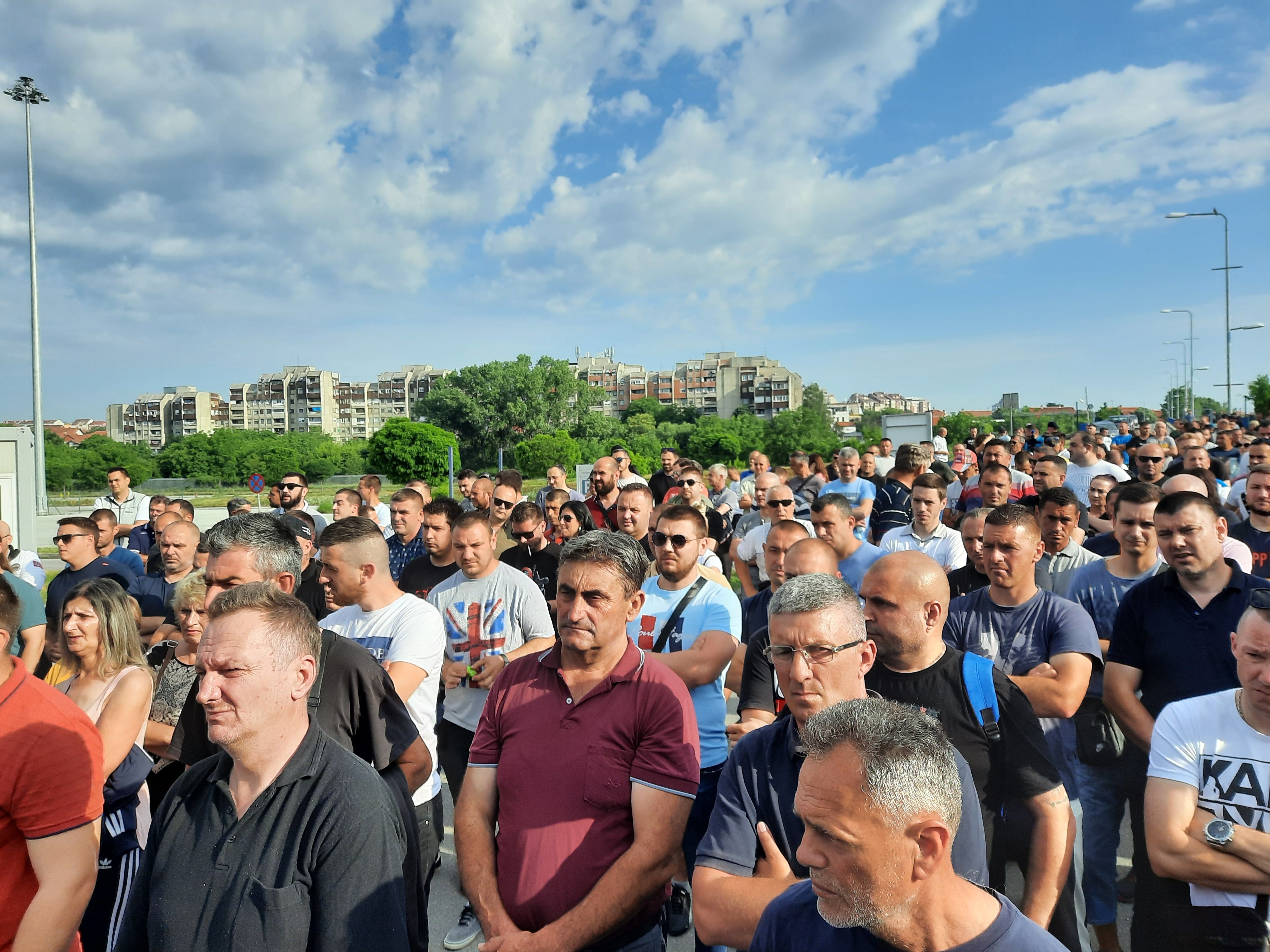 Fijat, Fiat, fabrika, Kragujevac, protest, radnici