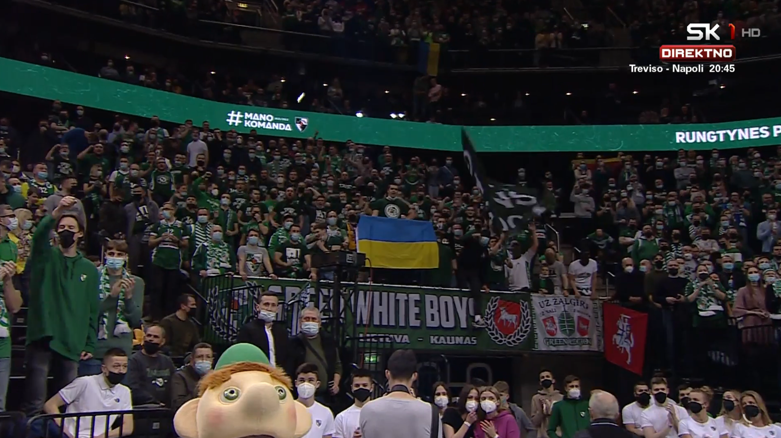 Žalgiris navijači vređanje srbije