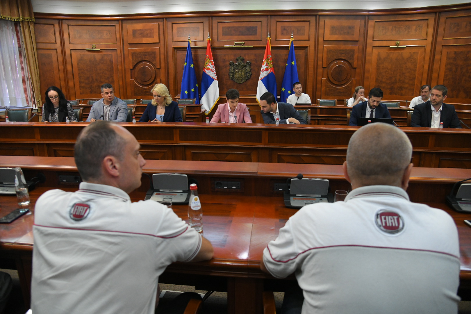 Beograd 03. jun 2022. Sastanak predstavnika sindikata Fijat (Fiat) sa premijerkom Anom Brnabic Foto:Nemanja Jovanović/Nova.rs