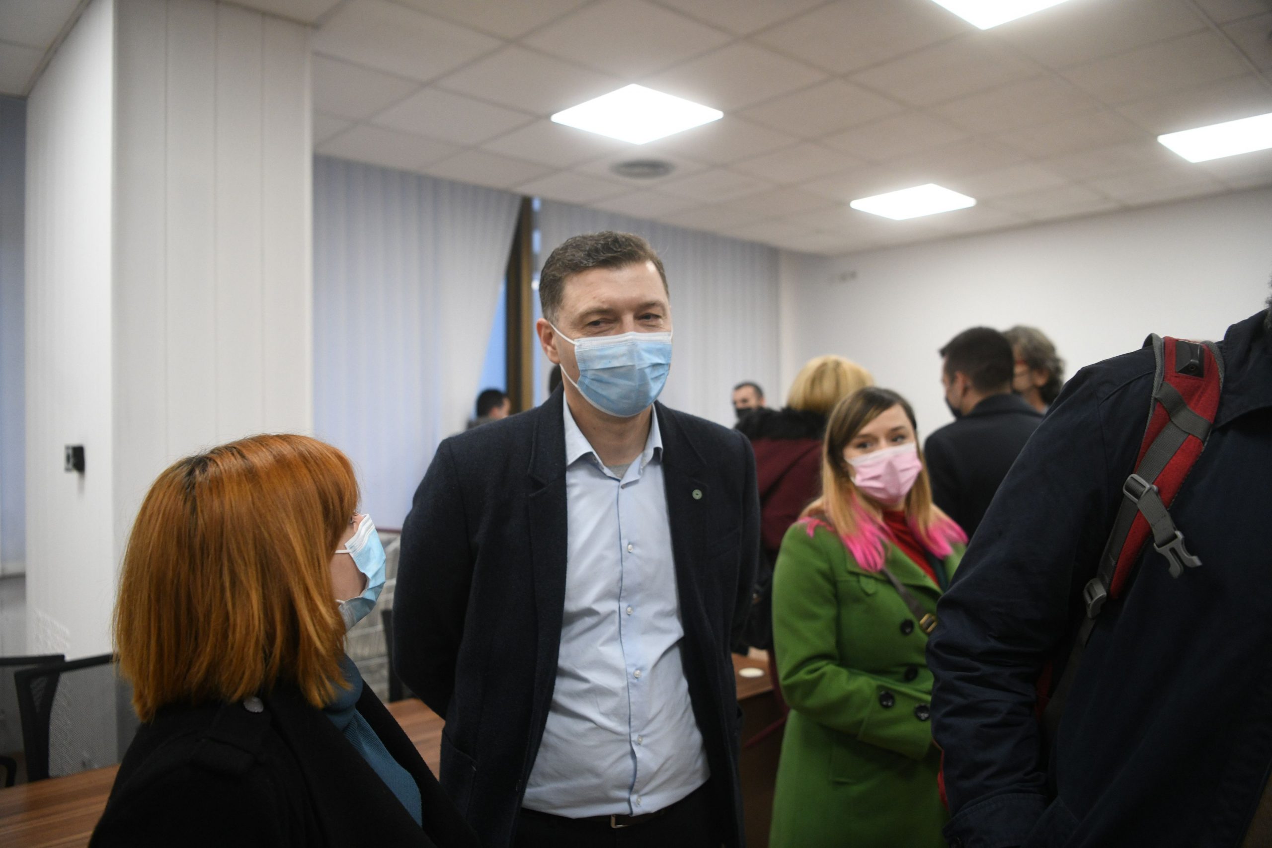 Beograd 21.02.2022. Koalicija Moramo, potpisi, kandidatura, kutije Foto: Filip Krainčanić/Nova.rs