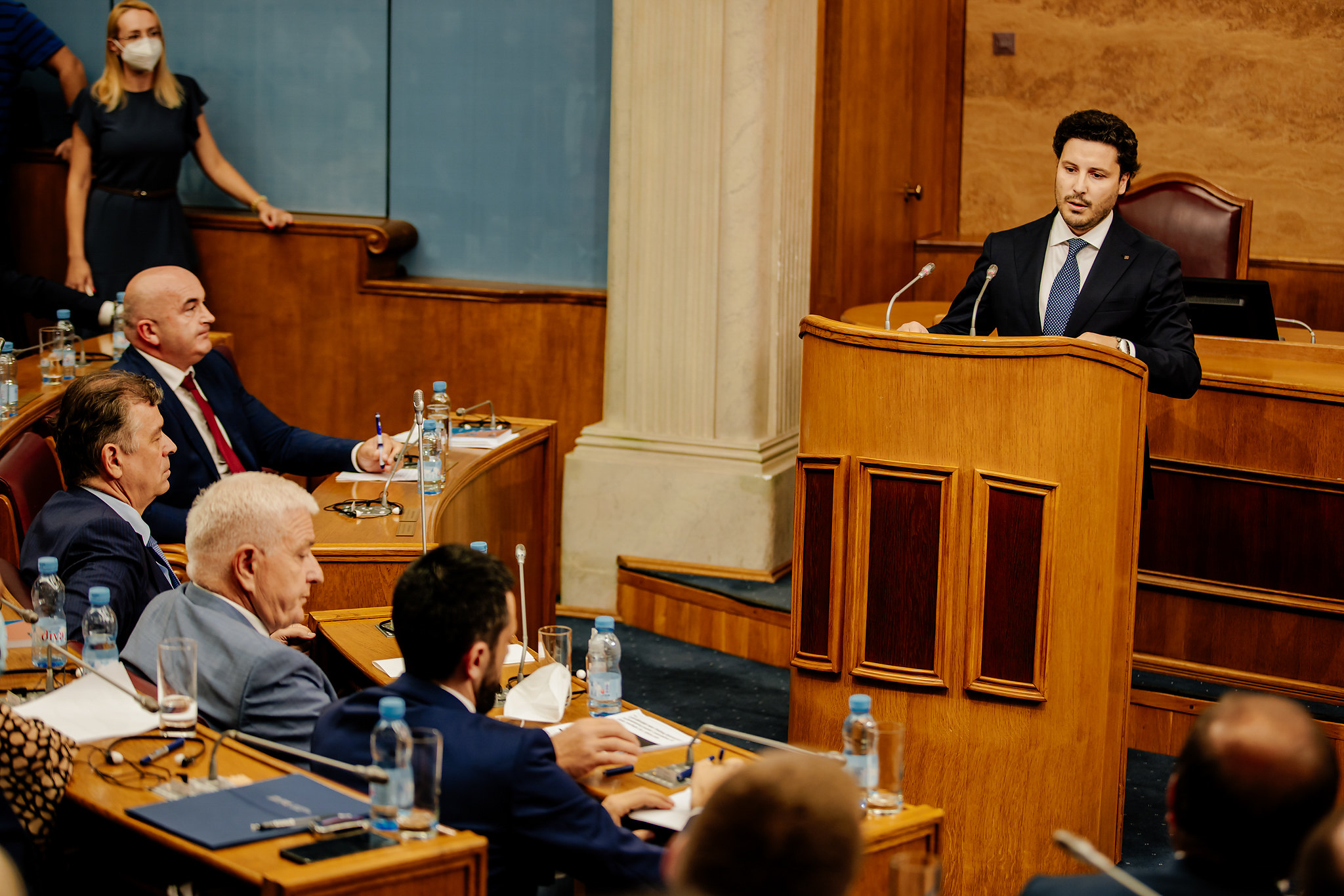 Dritan Abazović, sednica vlade Foto: Vlada Crne Gore