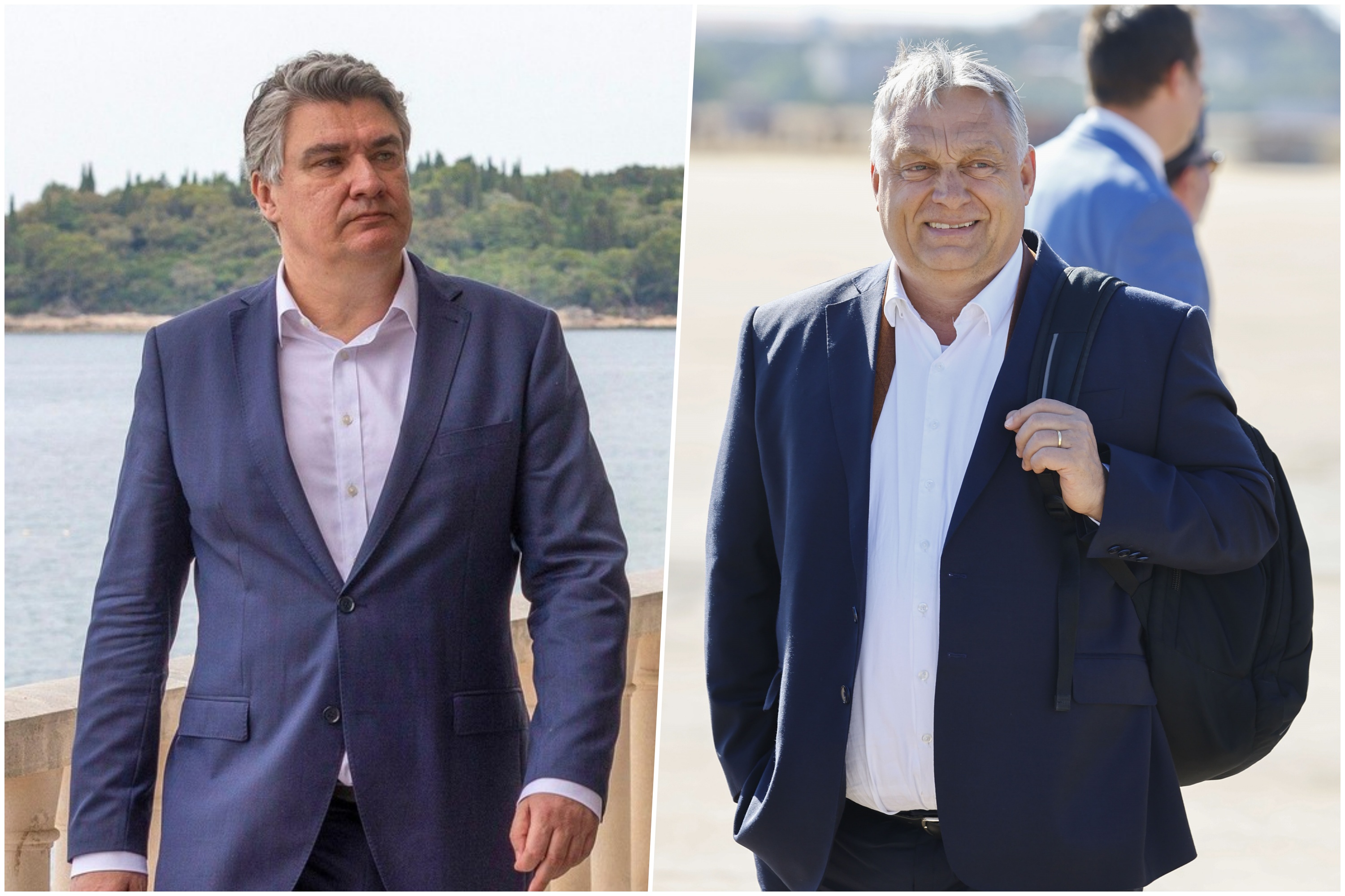 Zoran Milanović i Viktor Orban Foto: Pixsell photo &amp; video agency / Alamy / Alamy / Profimedia/EPA-EFE/Sergio Perez