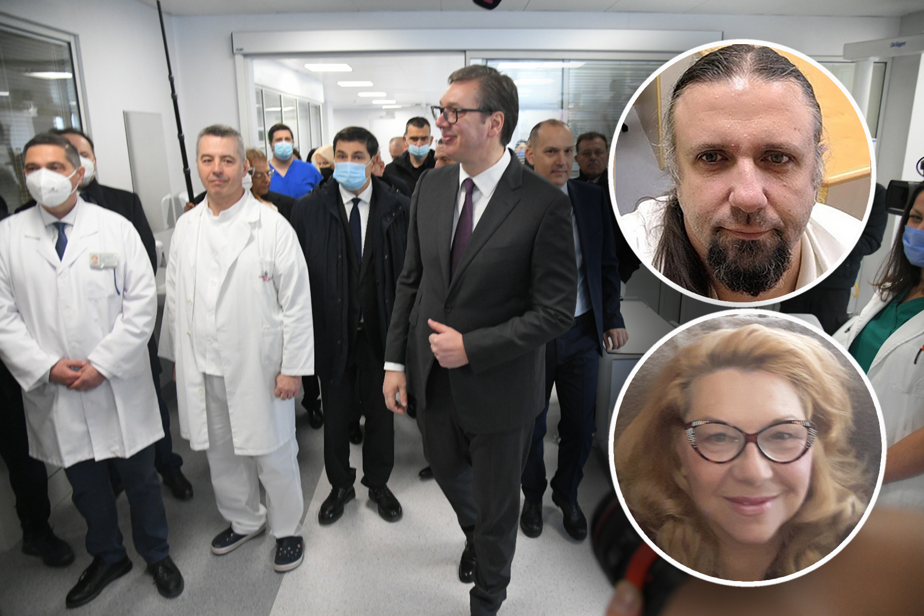 Dr Srđan Lukić i Vesna Zečević vucic