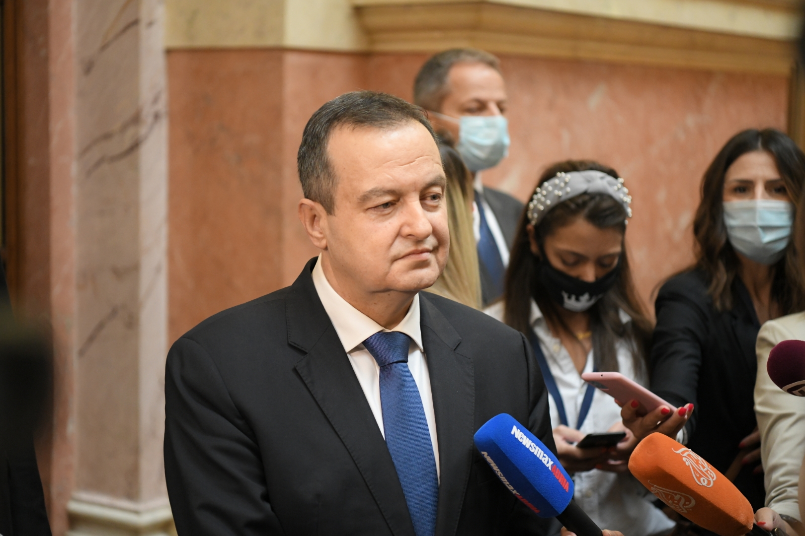 Beograd, 22.10.2020. Narodna Skupština, Sednica narodne skupštine, izbor predsednika Skupštine, Ivica Dačić Foto: Dragan Mujan/Nova.rs