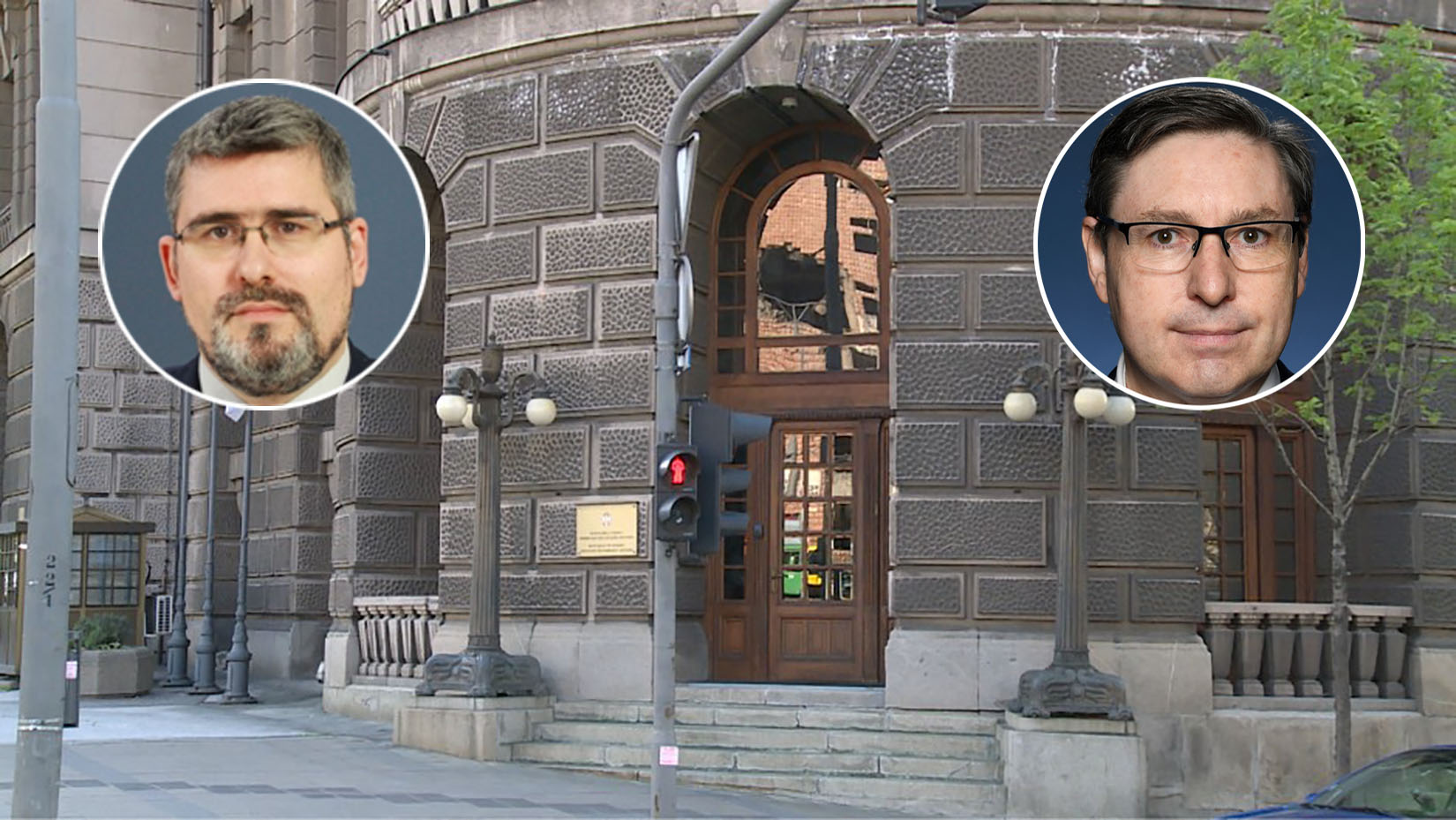 Ministarstvo spoljnih poslova, MSP, Nemanja Starović i Danijel Emeri, Daniel Emery, ambasador Australije u Srbiji Foto: dfat.gov.au, kombo Foto: N1/mfa.gov.rs/dfat.gov.au