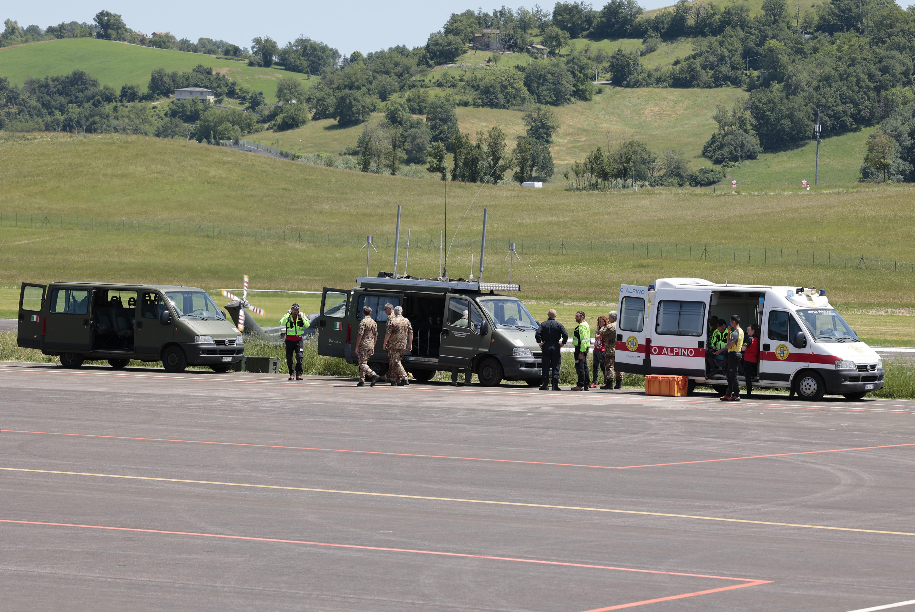 Missing helicopter found on Mount Cusna