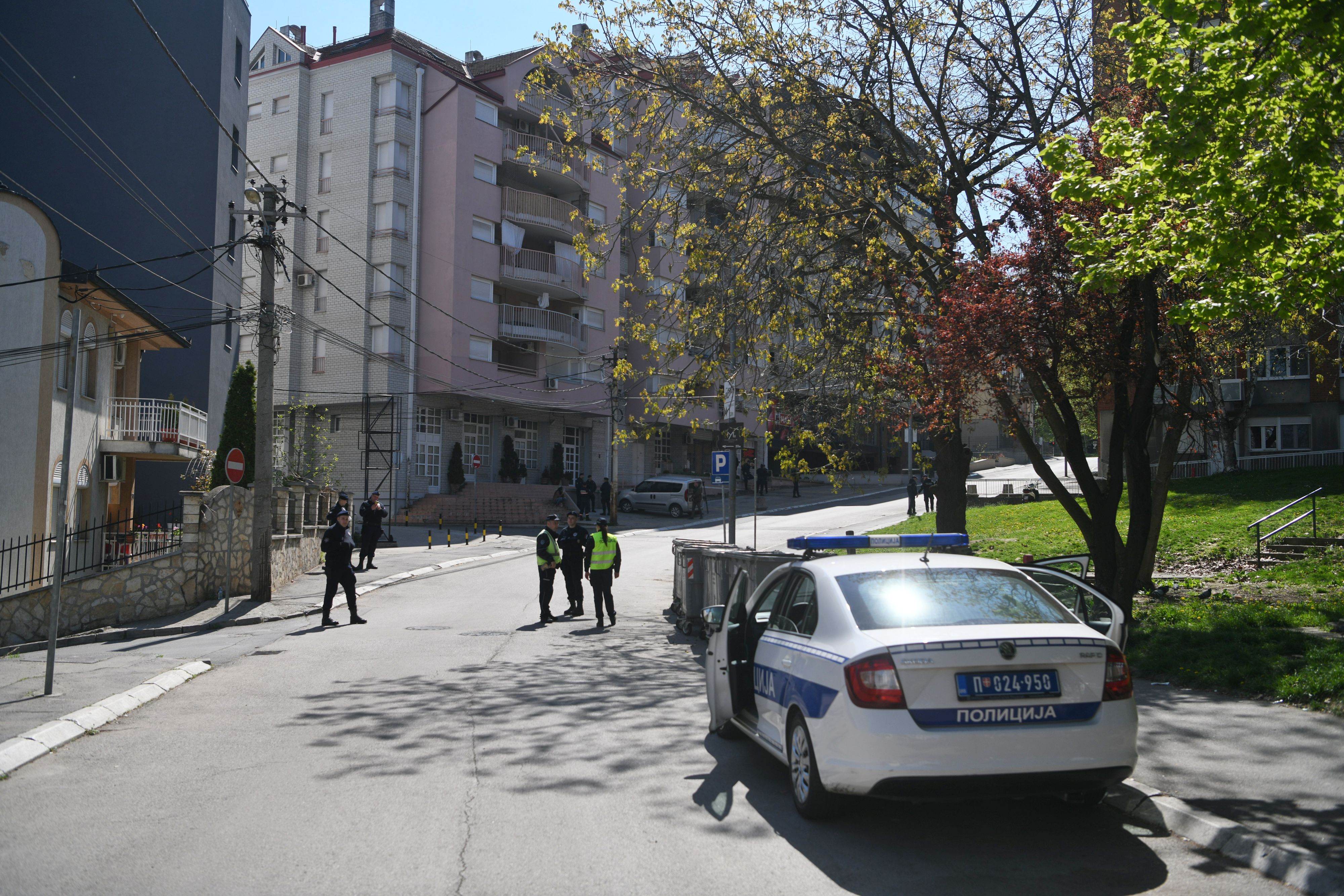 Beograd, 25.04.2021. Banovo Brdo, demontiranje bombe iz 2 svetskog rata, bomba, deminiranje, policija, Nodilova ulica Foto: Filip Krainčanić/Nova.rs