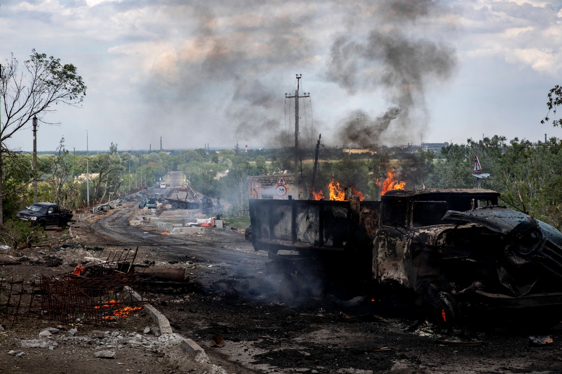 War Situation in Lysychansk, Ukraine - 28 May 2022