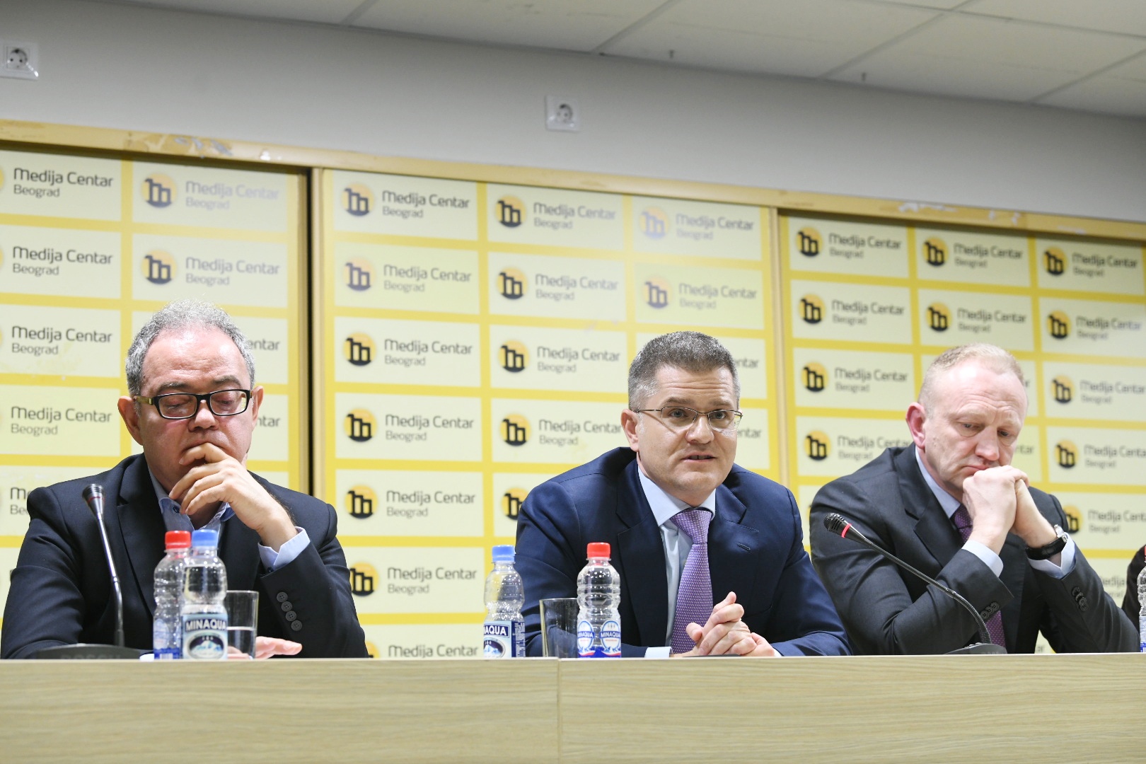 Beograd 26.11.2021. Ujedinjena opozicija, konferencija za stampu Foto: Vesna Lalic nova rs