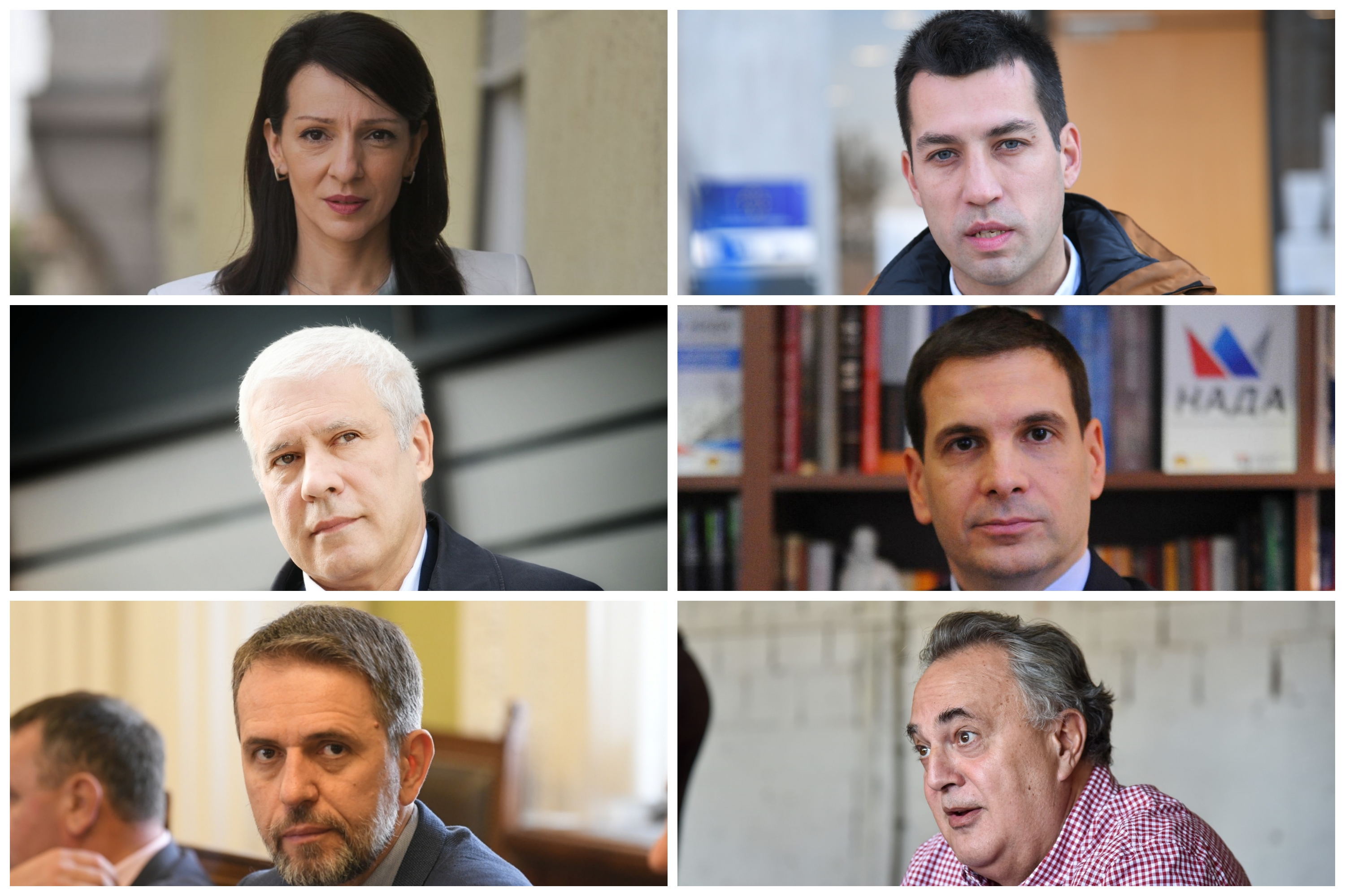 Može kombo Marinika Tepić, Dobrica Veselinović, Boris Tadić, Miloš Jovanović, Srđan Škoro, Saša Radulović