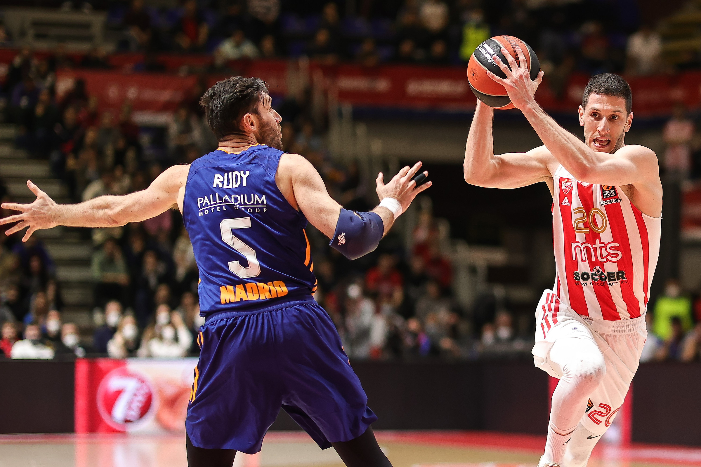 Crvena Zvezda v Real Madrid-Euroleague 2021/22