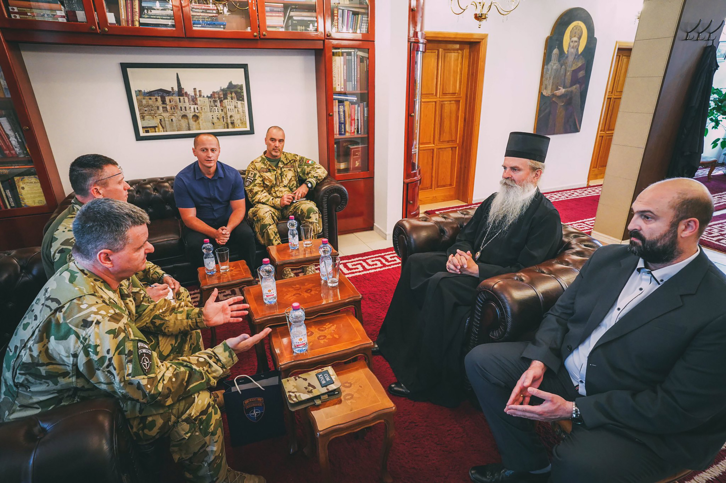 Komandant KFOR-a se sastao sa vladika Teodosije
