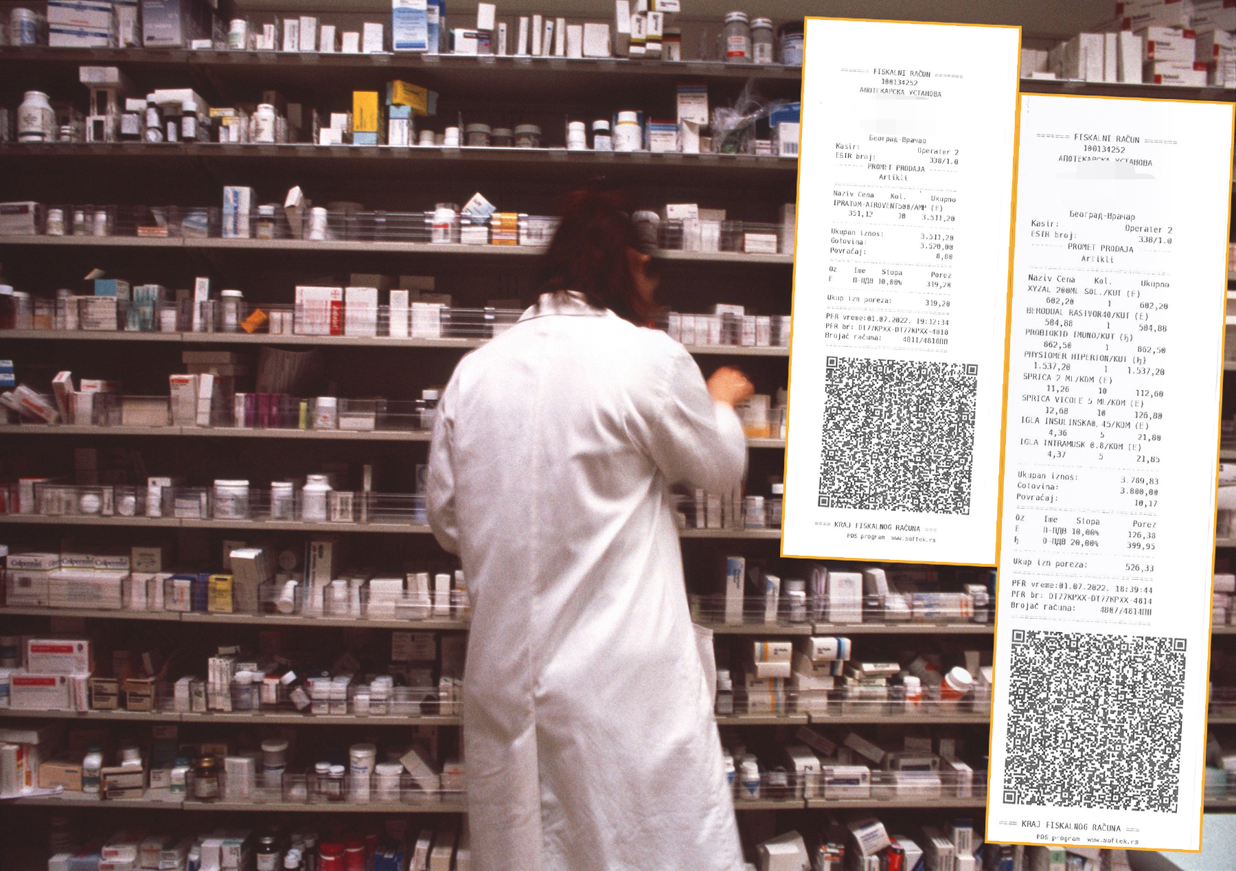 Pharmacy Apoteka racun