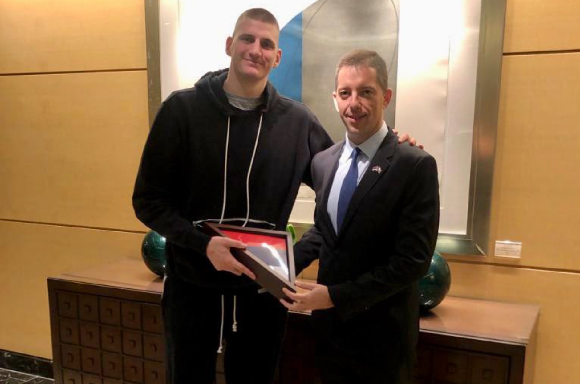 Marko Đurić i Nikola Jokić
