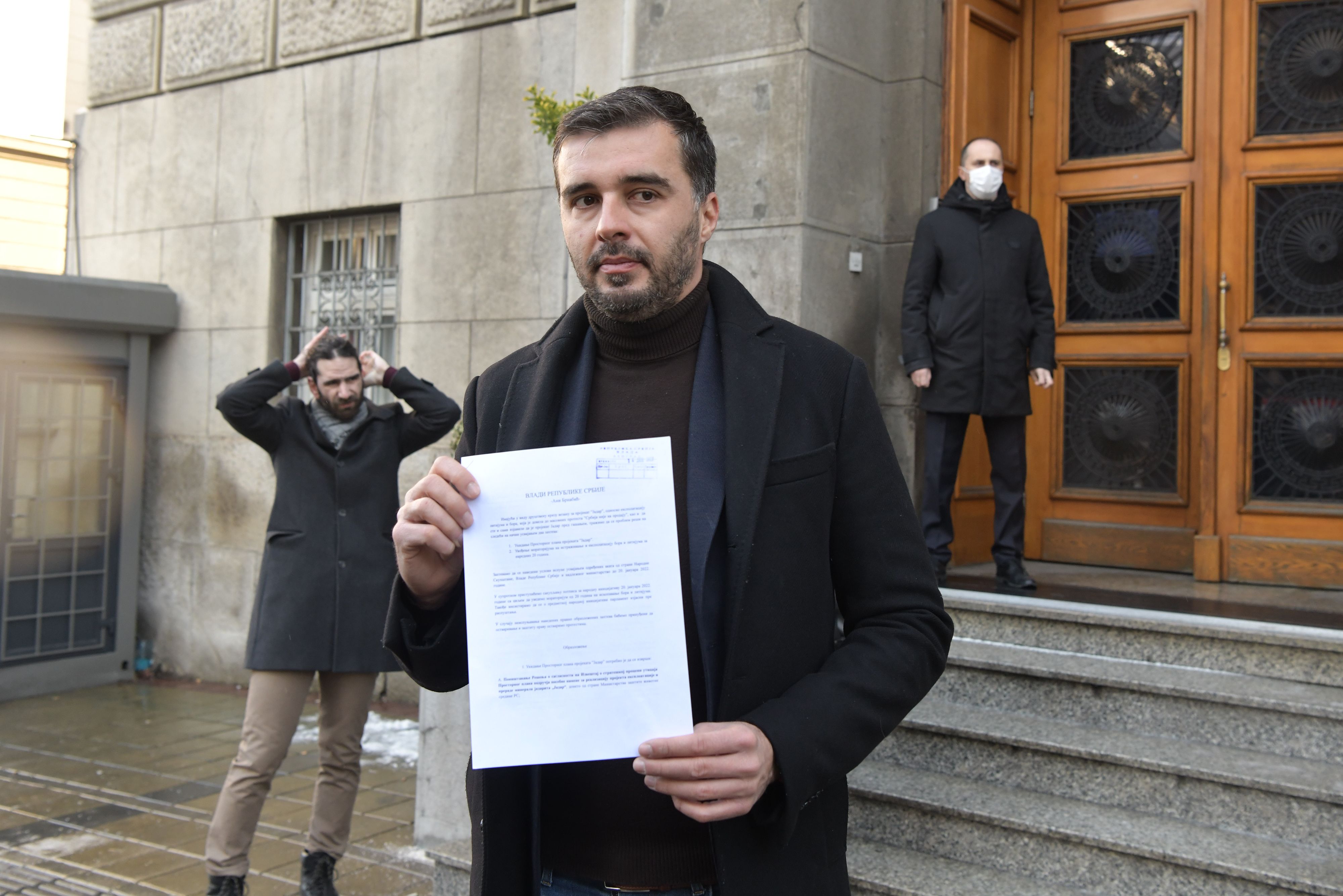 Beograd 14. januar 2022. Kreni promeni Nemanjina peticija Foto:Goran Srdanov/Nova.rs