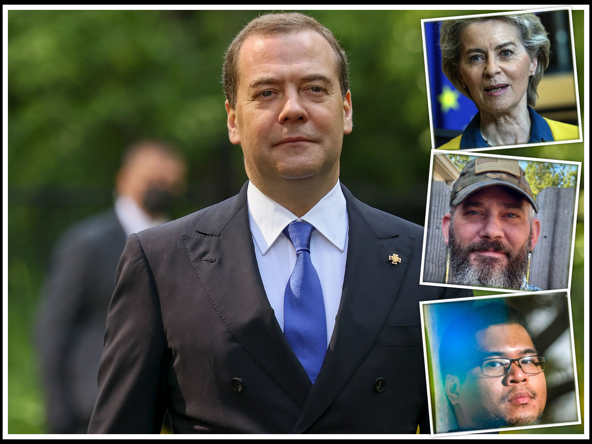 Dmitri Medvedev Alexander Drueke Andy Tai Huynh