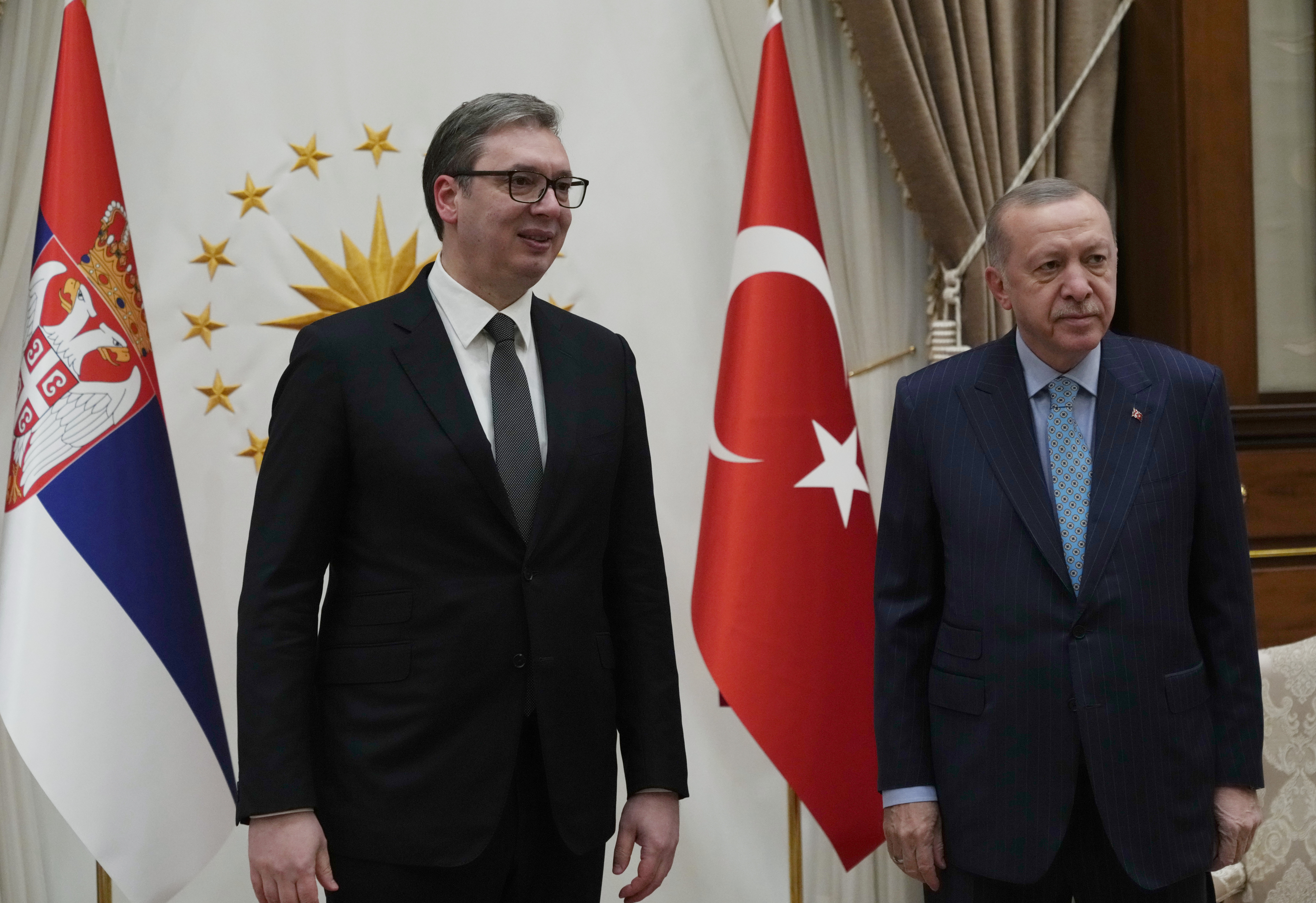 Serbian President Aleksandar Vucic visits Turkey