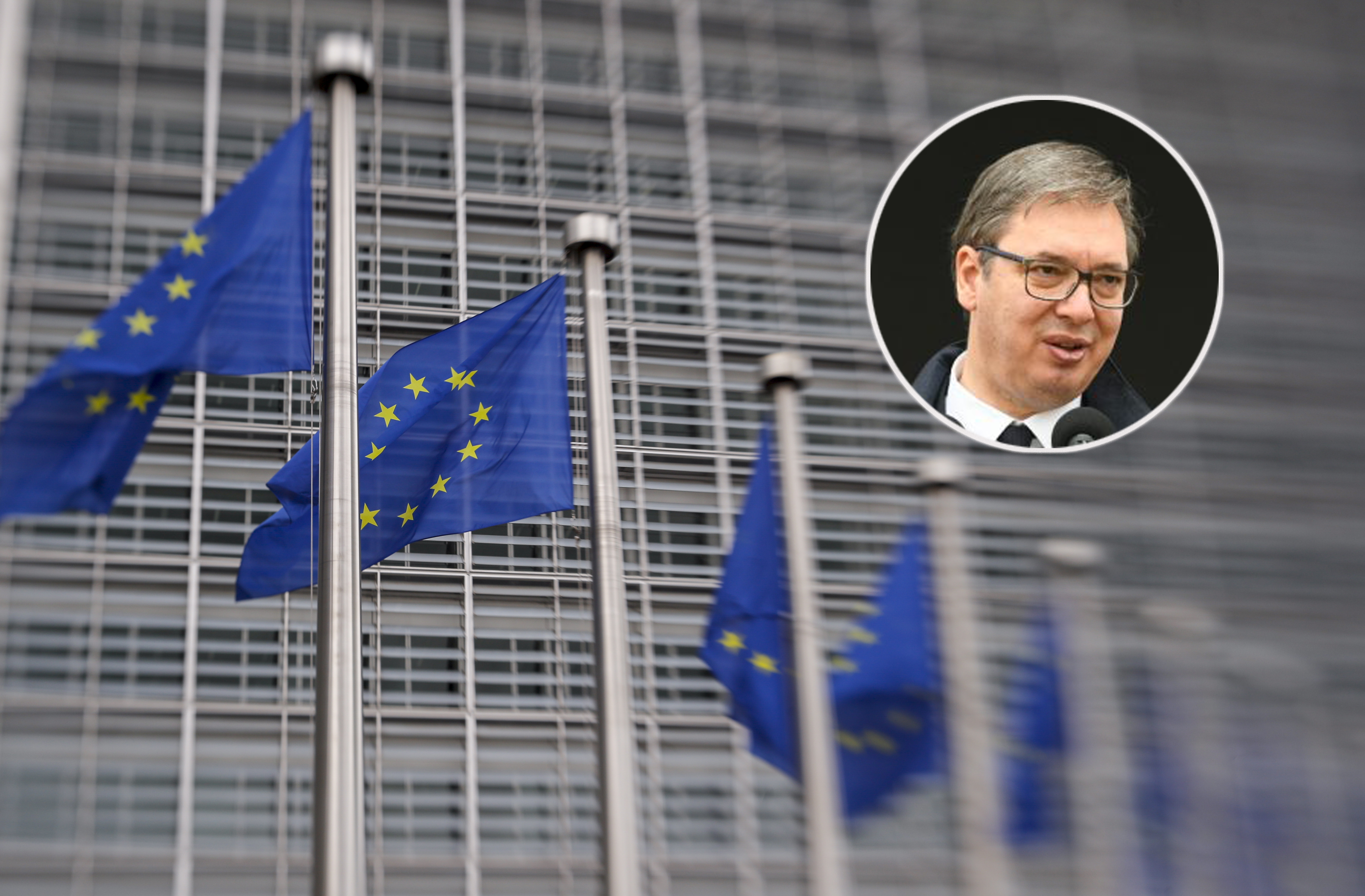 Eu i Aleksandar Vučić, EU Commission headquarters