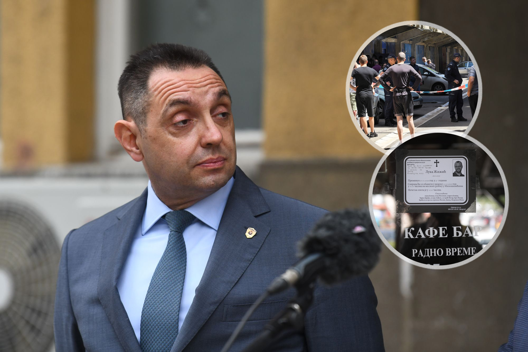 Aleksandar Vulin, ubistva mafijasa kombo