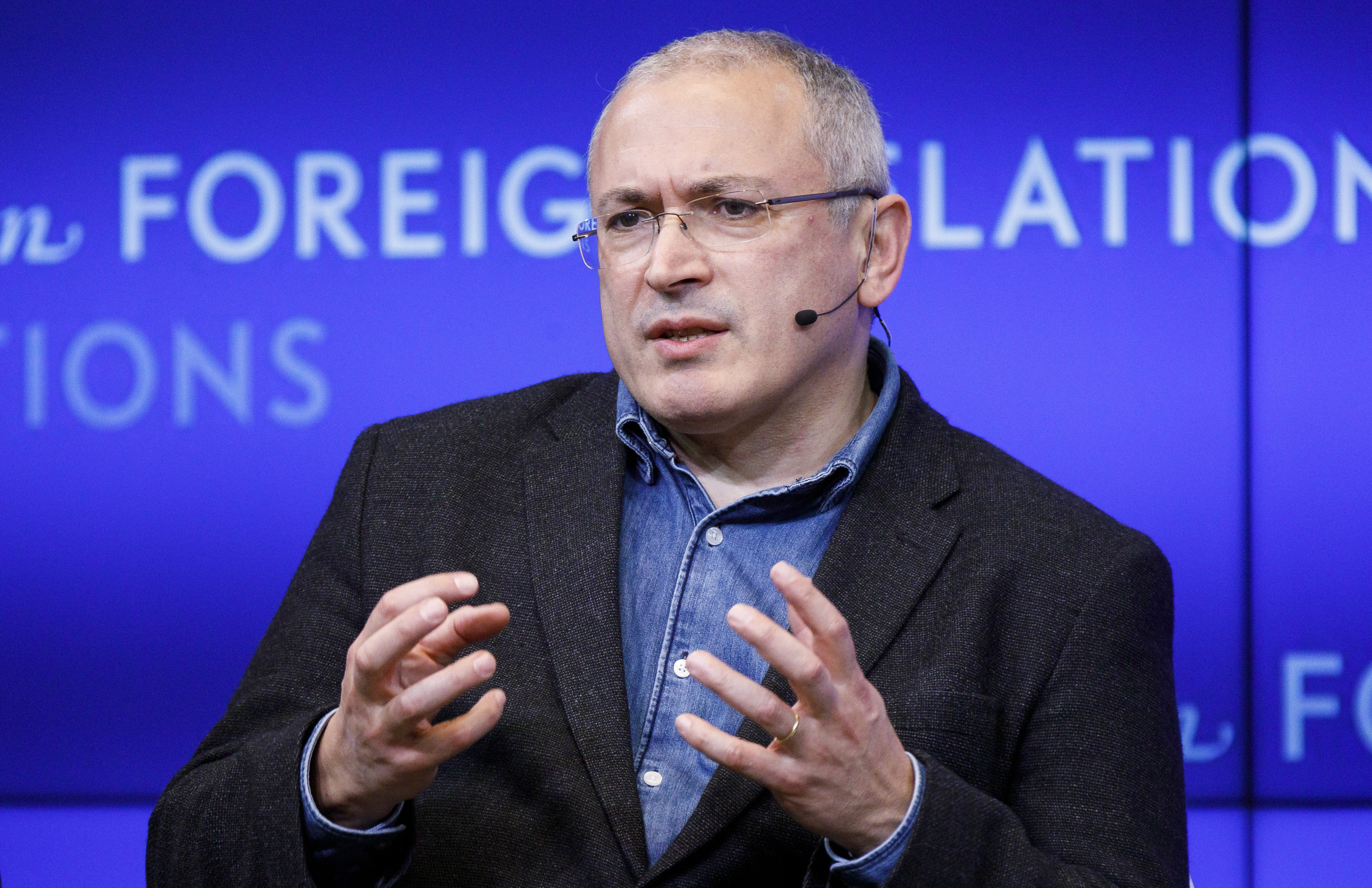 Mikhail Khodorkovsky at Council on Foriegn Relations Mihail Hodorkovski