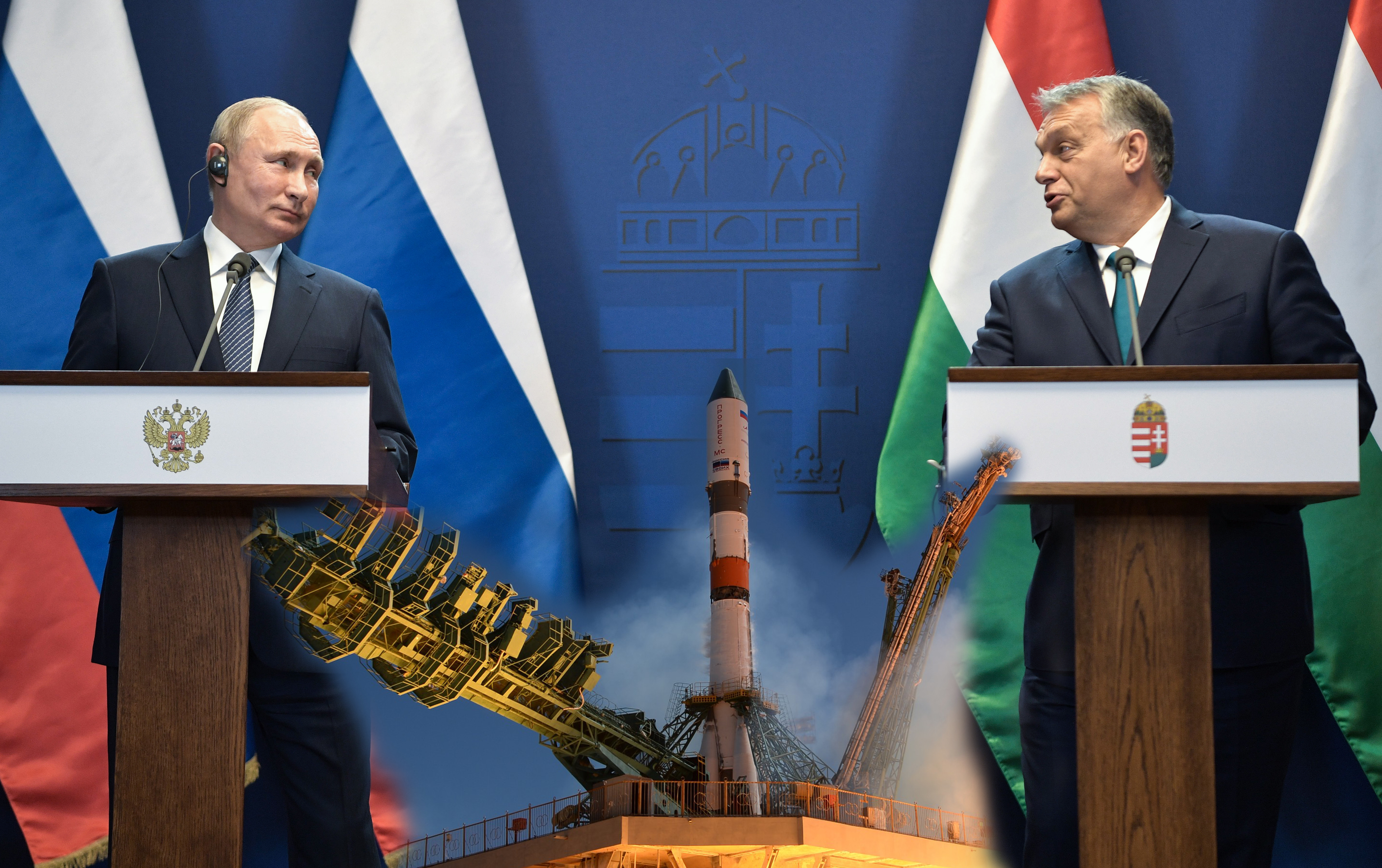 Russian President Vladimir Putin visits Hungary