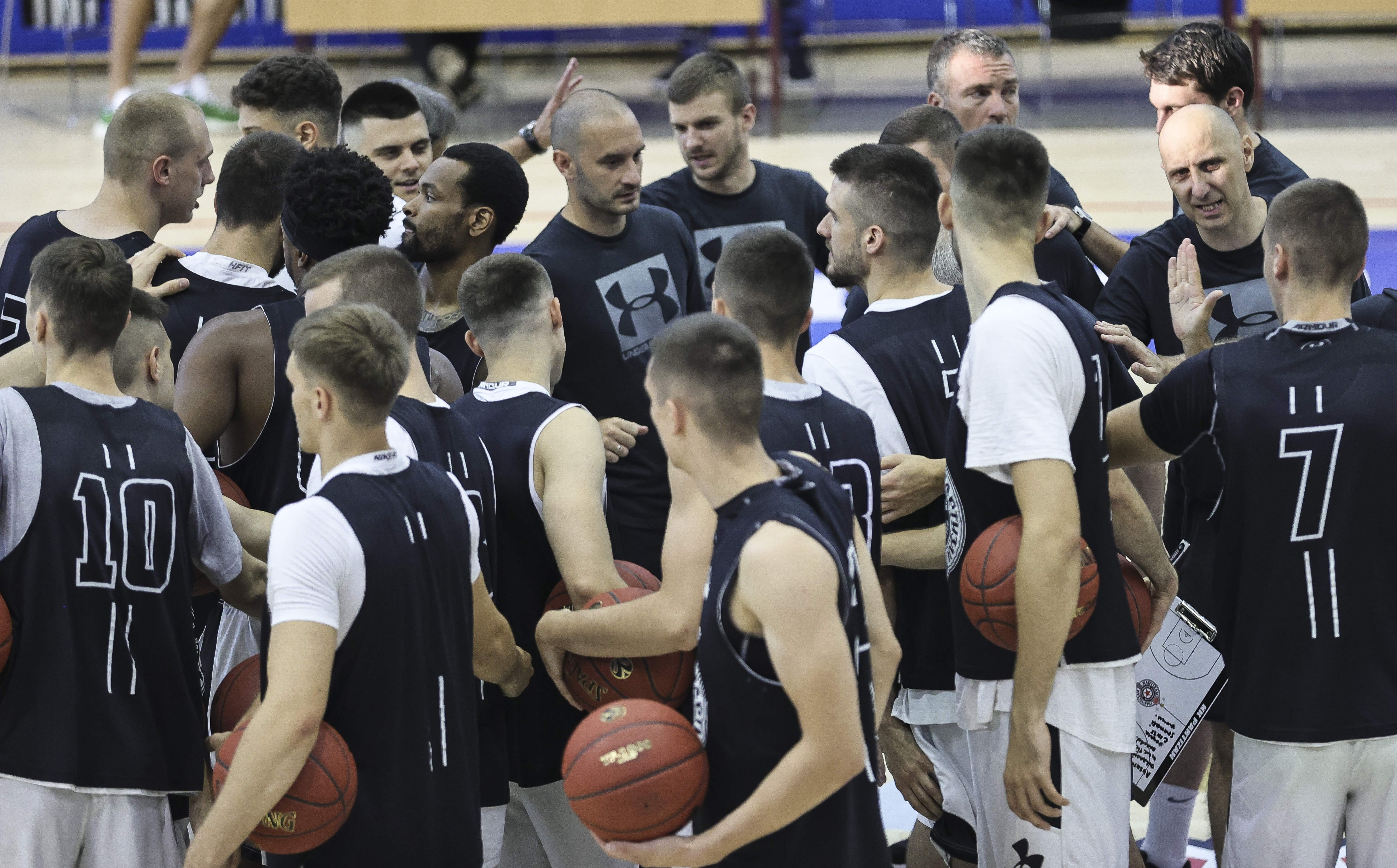 KK Partizan-Prvi Trening-Okupljanje