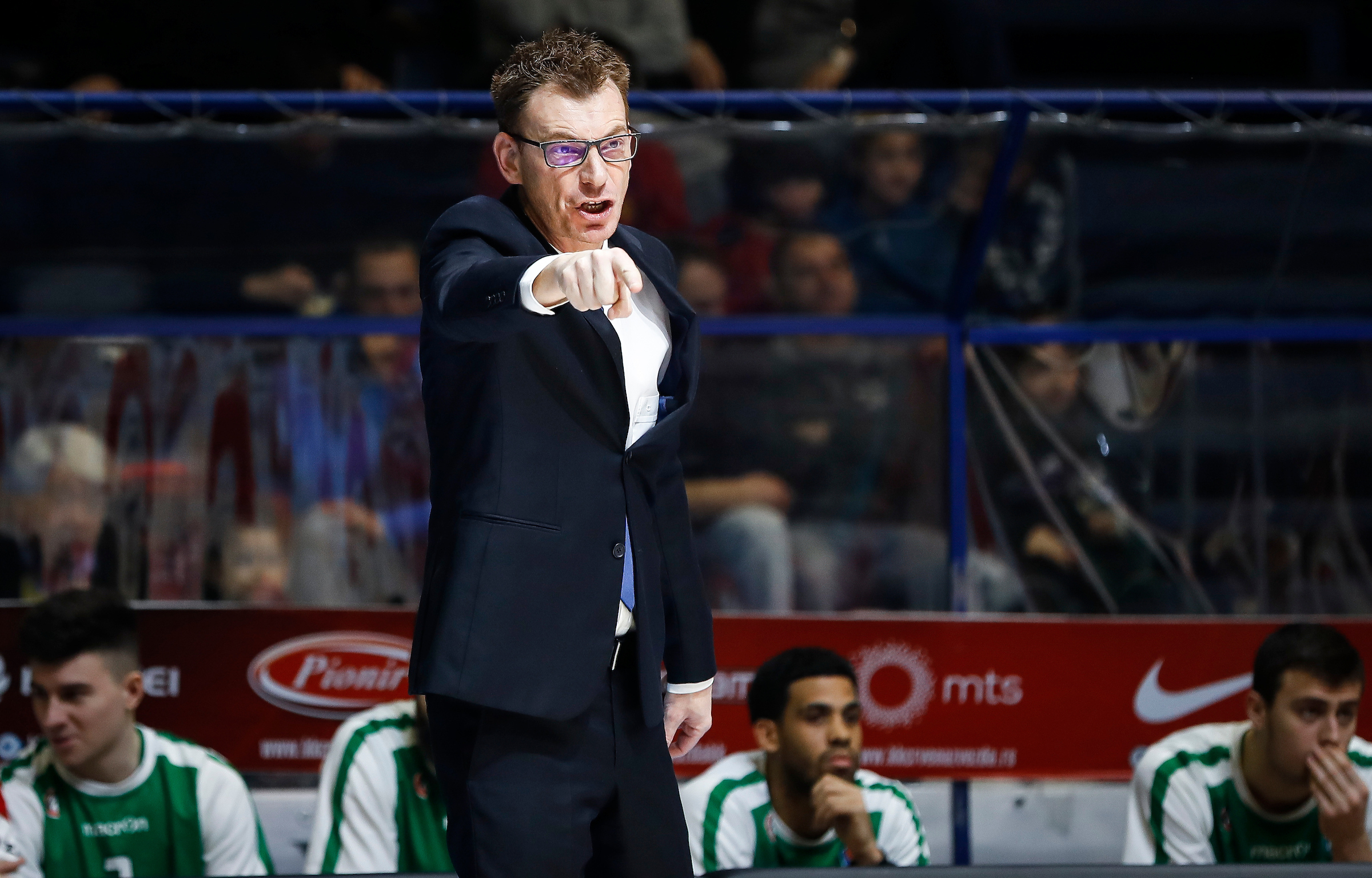 Kosarka ABA League season 2017-2018
Crvena Zvezda v Olimpija
Head coach Gasper Okorn
Beograd, 02.01.2018
foto: Srdjan Stevanovic/Starsportphoto ©