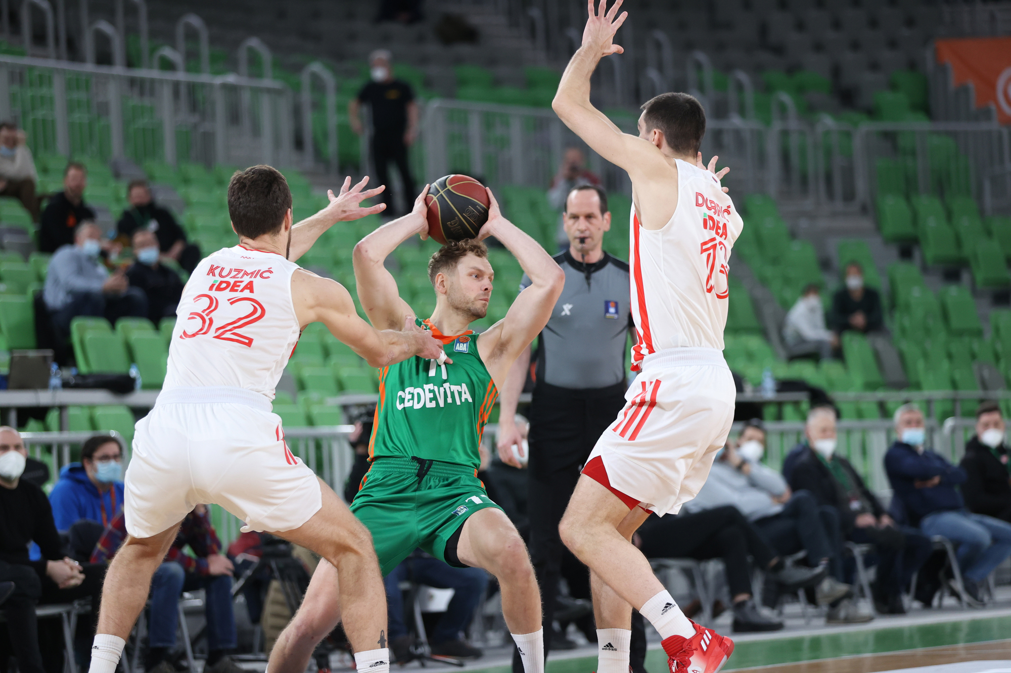 Cedevita Olimpija, Crvena Zvezda, košarka, utakmica, Aba Liga