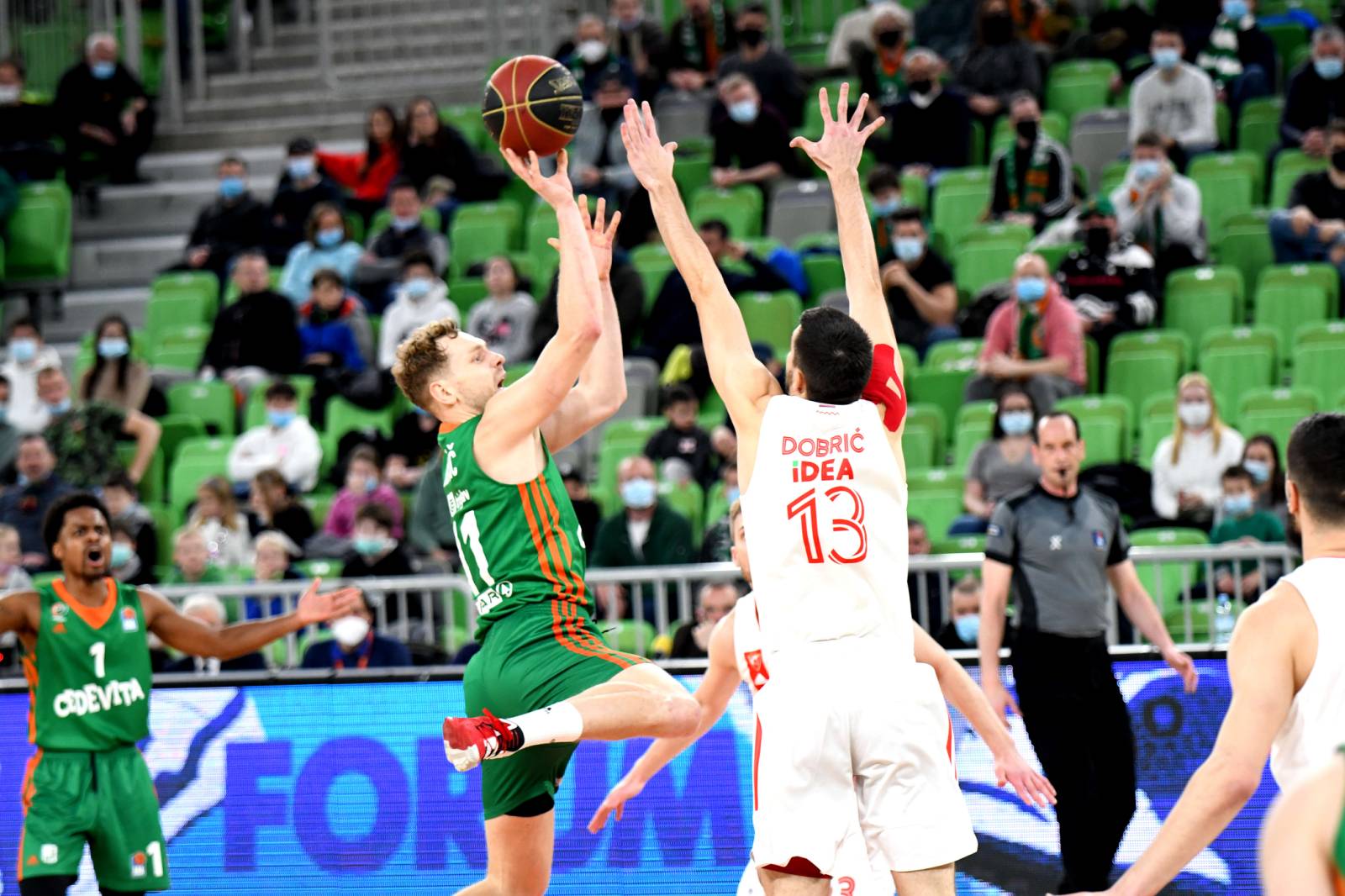 Cedevita Olimpija, Crvena Zvezda, košarka, utakmica, Aba Liga