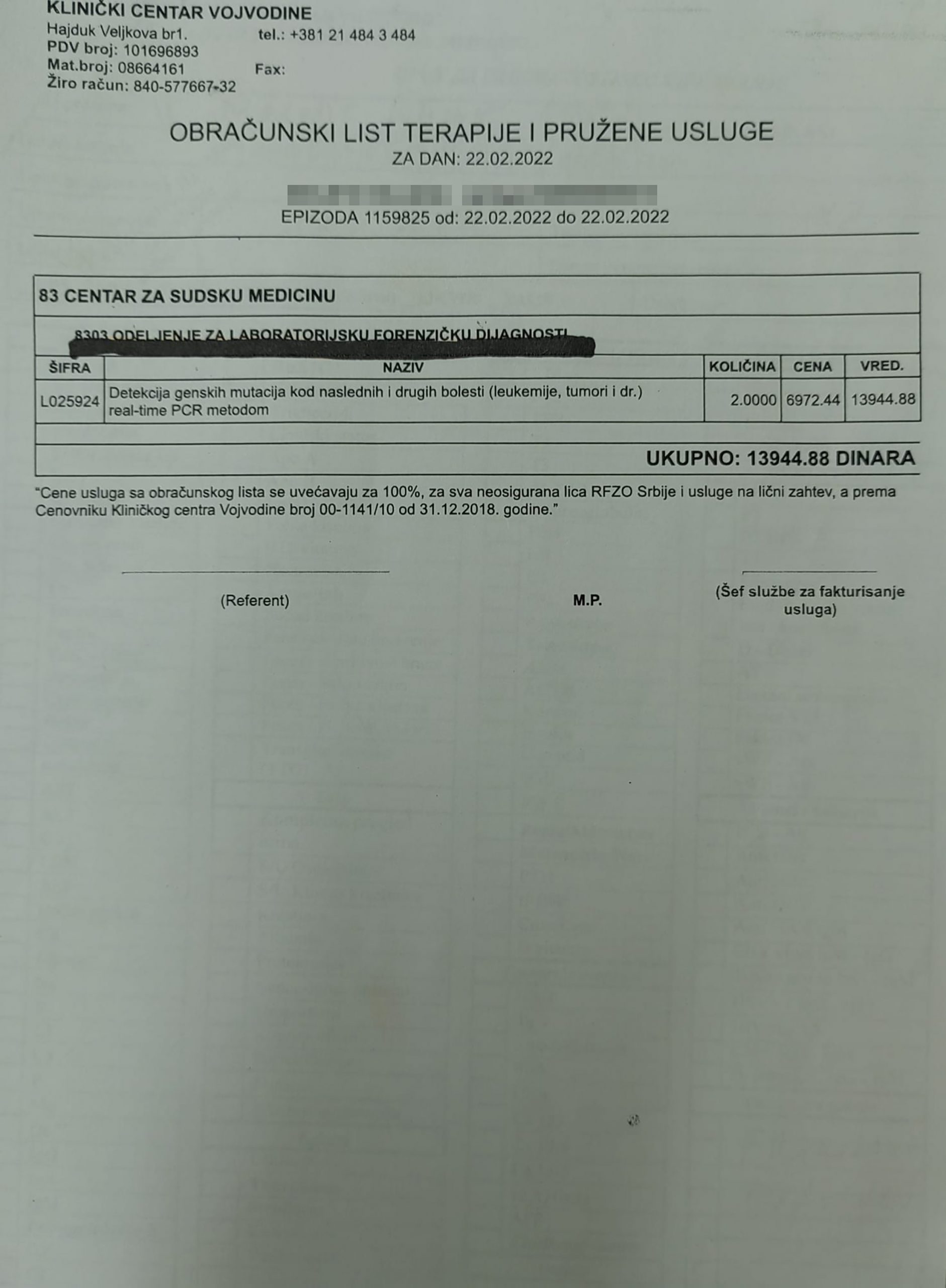 klinicki centar vojvodine od Ana Hegediš Lalić