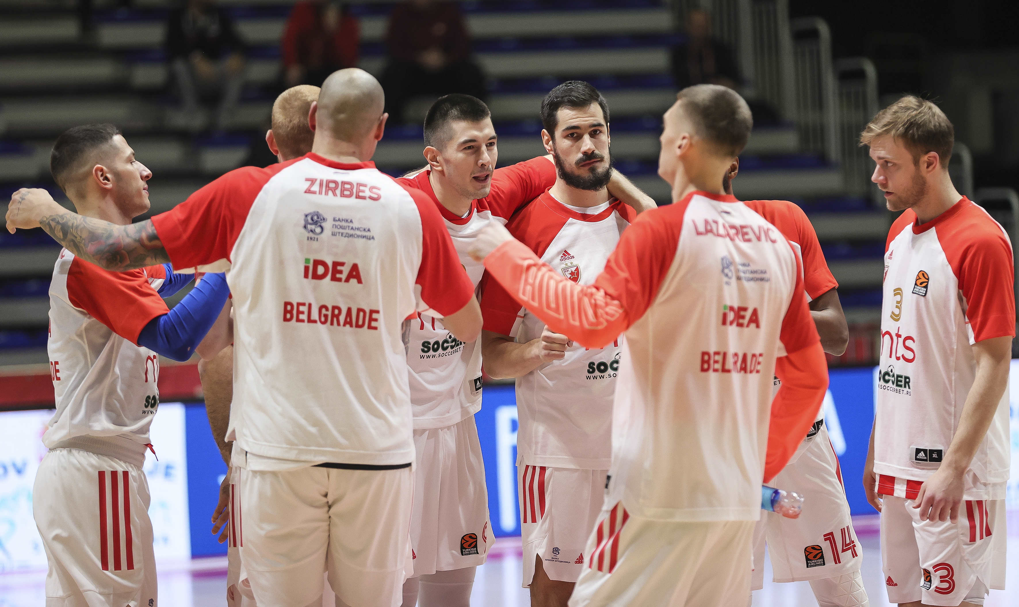 Crvena Zvezda v Zenit St Petersburg-Euroleague 2021/22