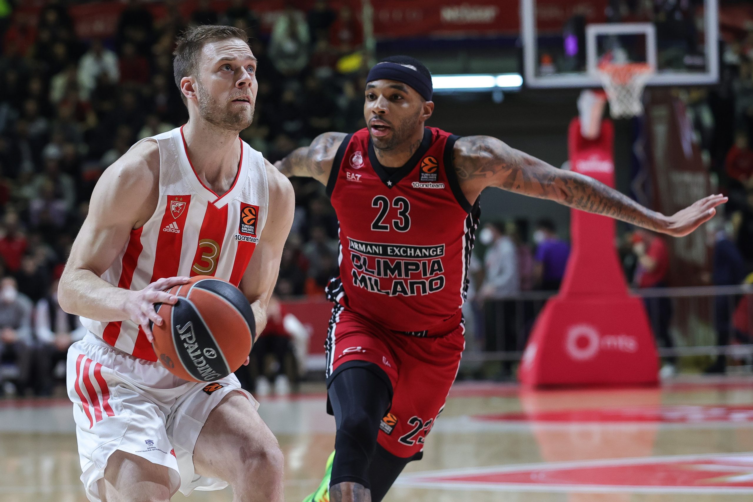 Crvena Zvezda v Armani Milan-Euroleague 2021/22
Beograd, 01.02.2022.
foto: Srdjan StevanovicStarsport.rs ©