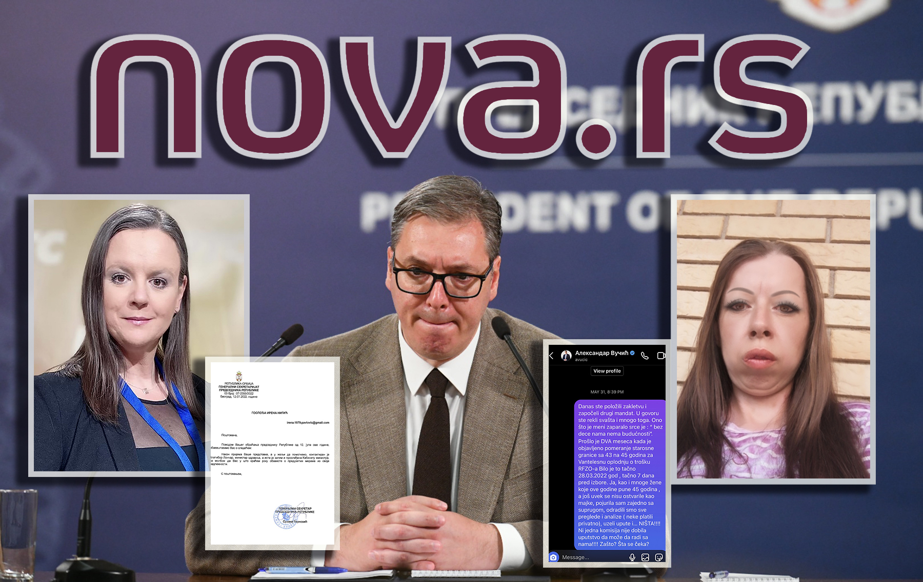 Irena Nigić Jadranka Sekarić pobeda nove rs aleksandar vucic