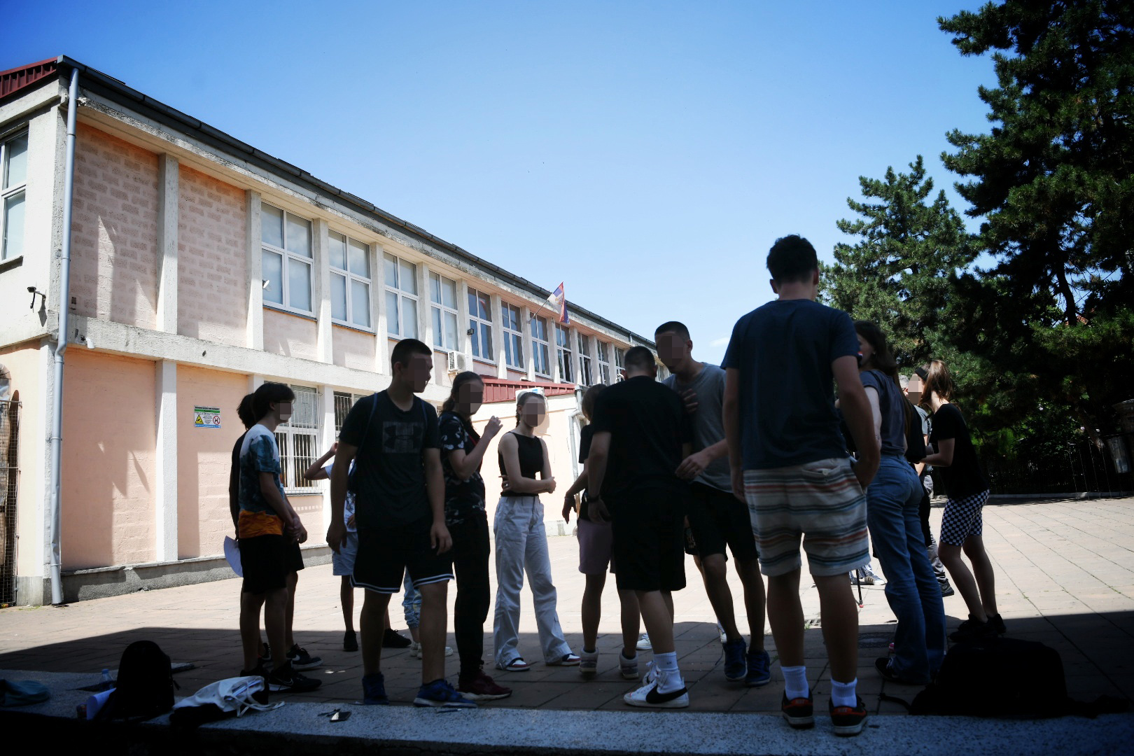 Beograd, 28.06.2022. Osnovna škola "Vuk Karadžić", matura, polaganje, kraj polaganja mature Foto: Vesna Lalić/Nova.rs