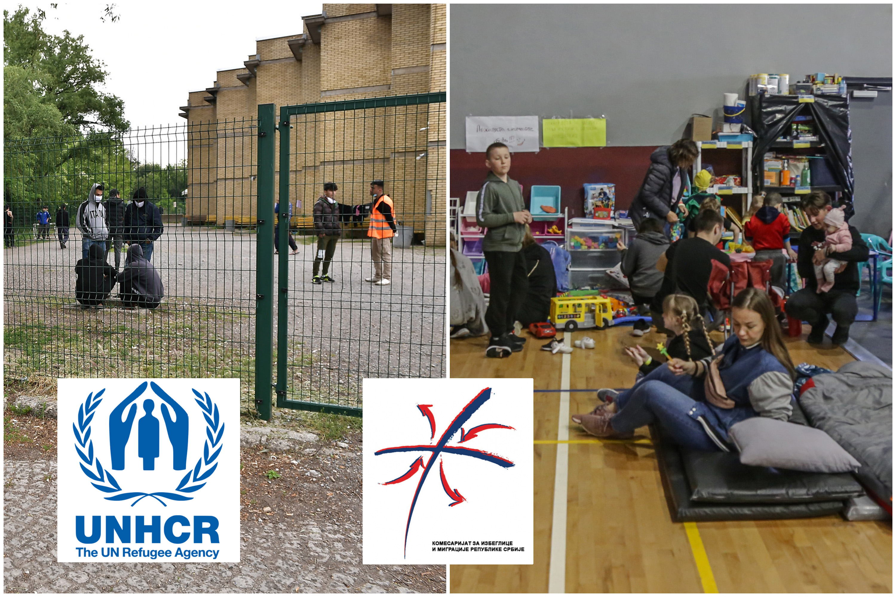 Prihvatni centar, izbeglice, Ukrajina, KI