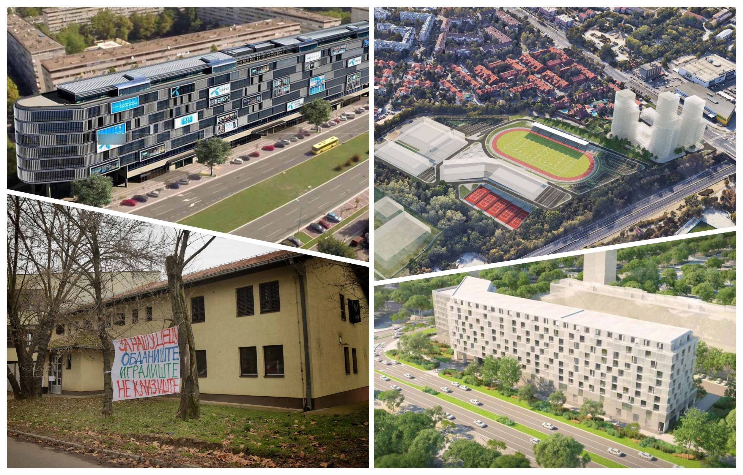 blok 8; blok 37; bežanijska kosa , izgradnja novi projekti