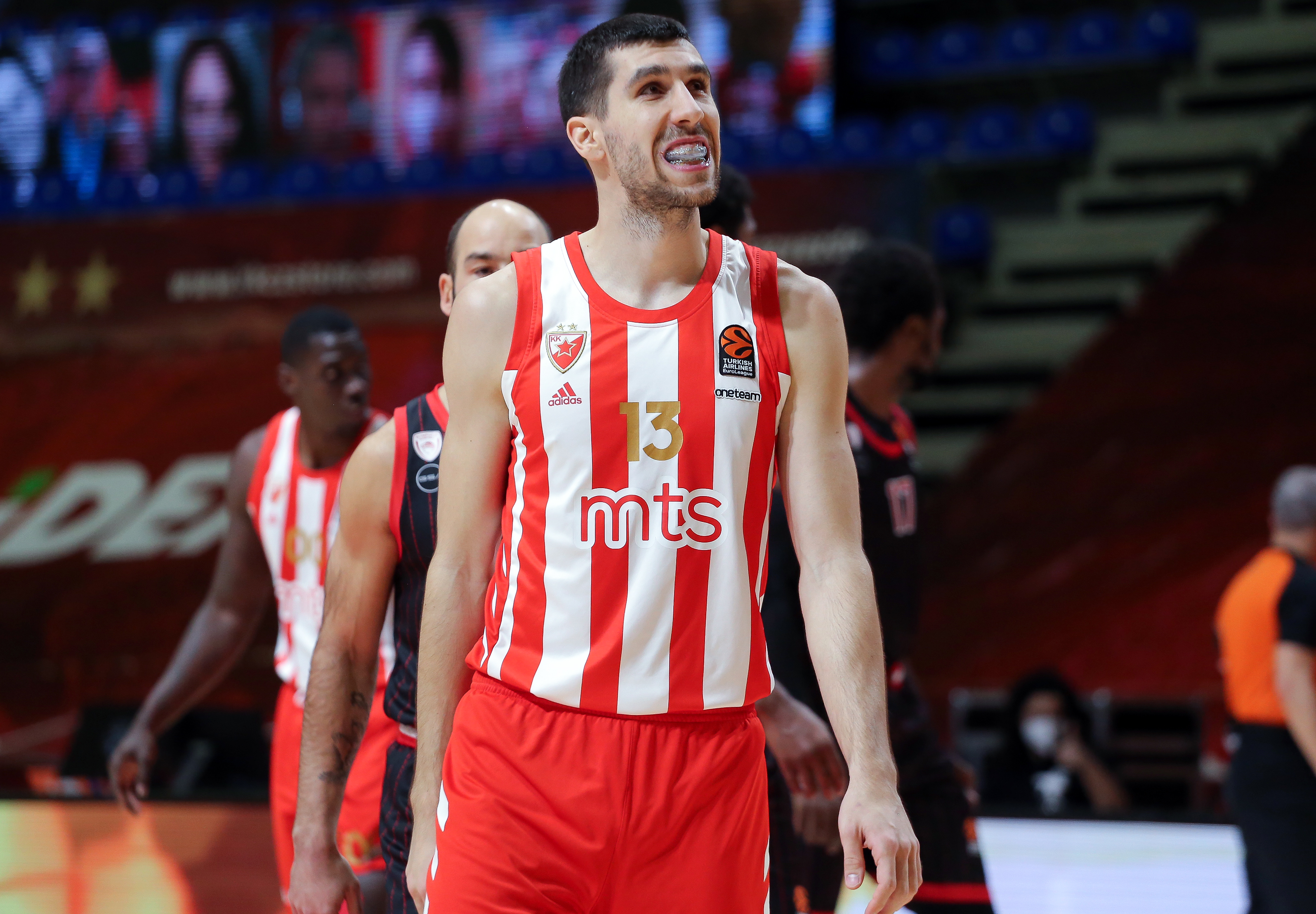 Euroleague, Evroliga Crvena Zvezda - Olimpijakos in Belgrade, Serbia, 9.12.2020.