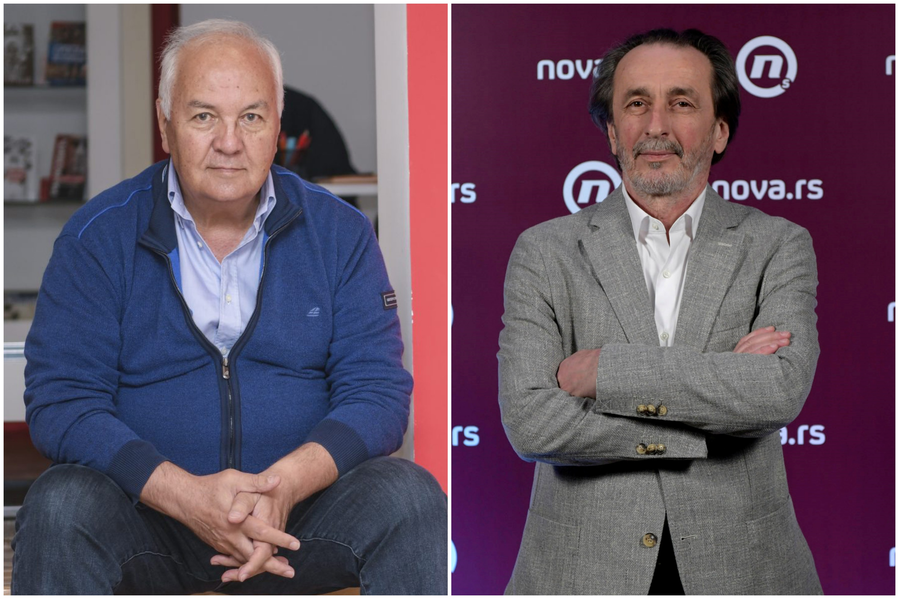 Manojlo Manja Vukotić i Veselin Simonović, kombo Foto: Nova.rs
