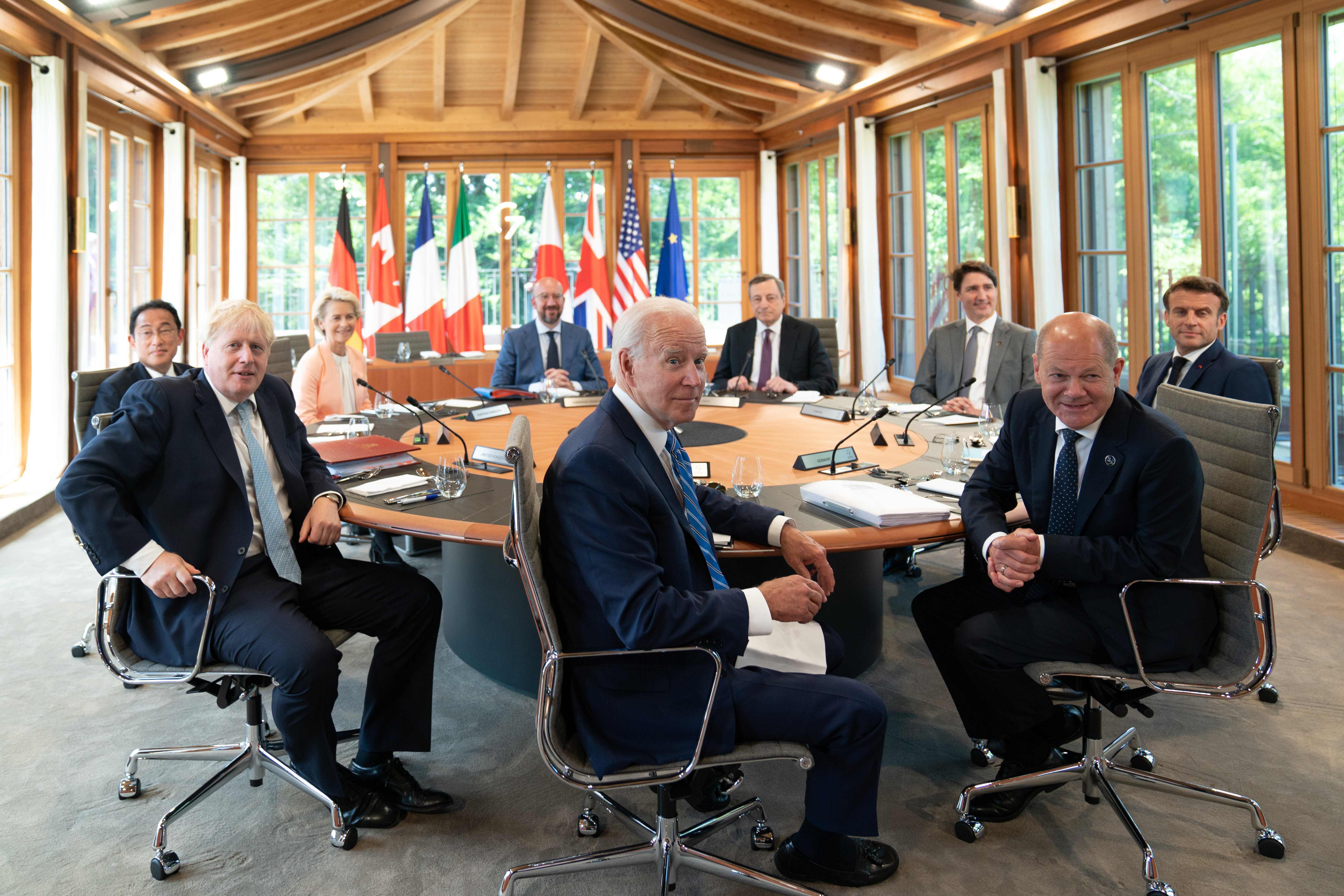 G7 summit at Elmau Castle