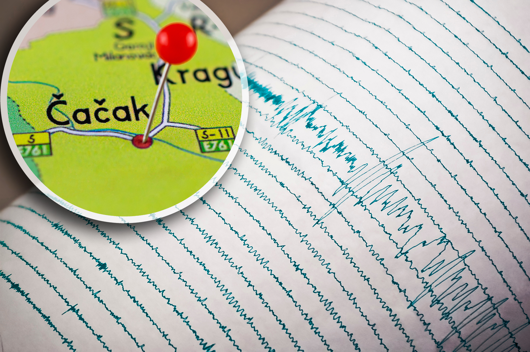 Seismograph,Record,Of,An,Earthquake