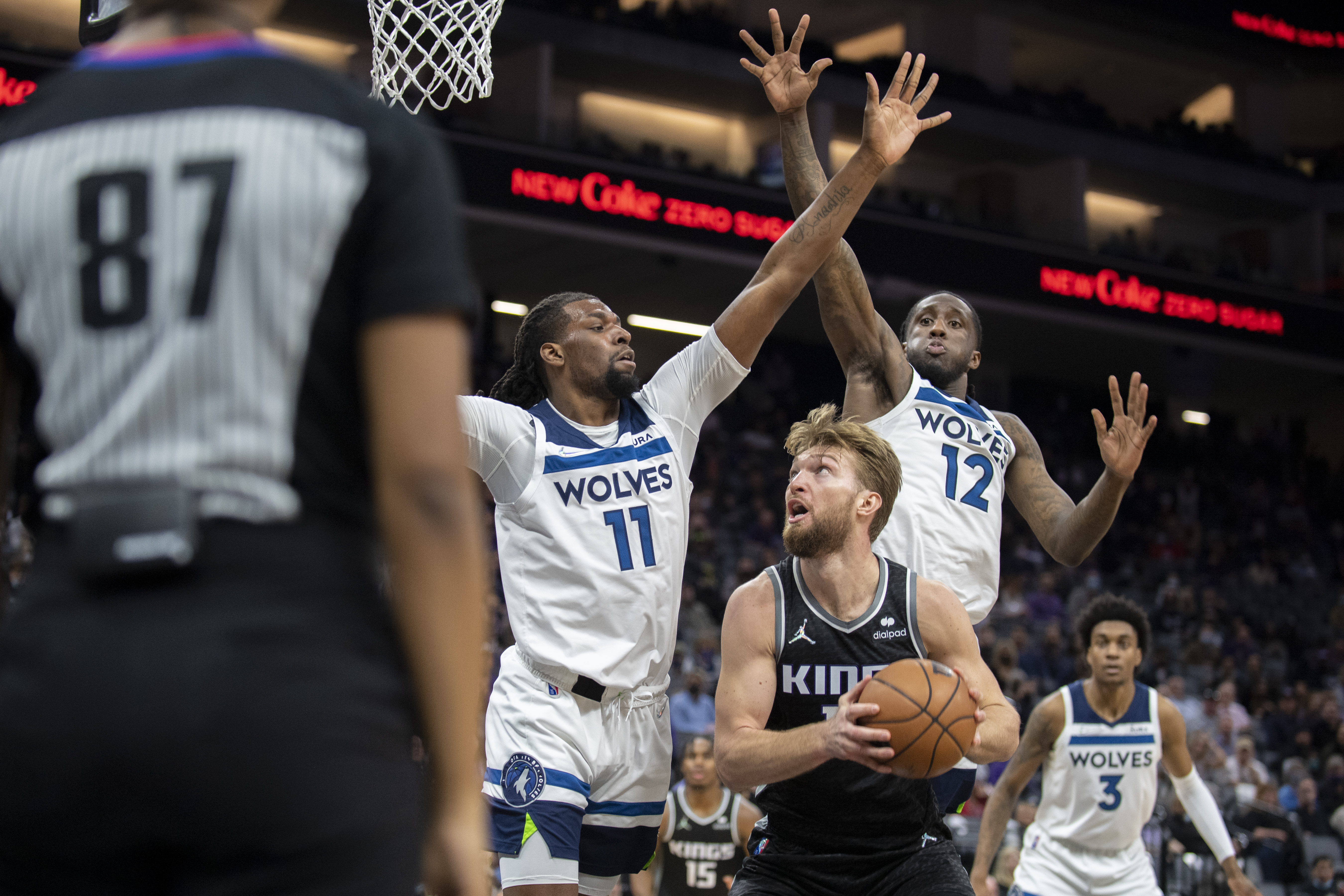 Timberwolves Kings Basketball