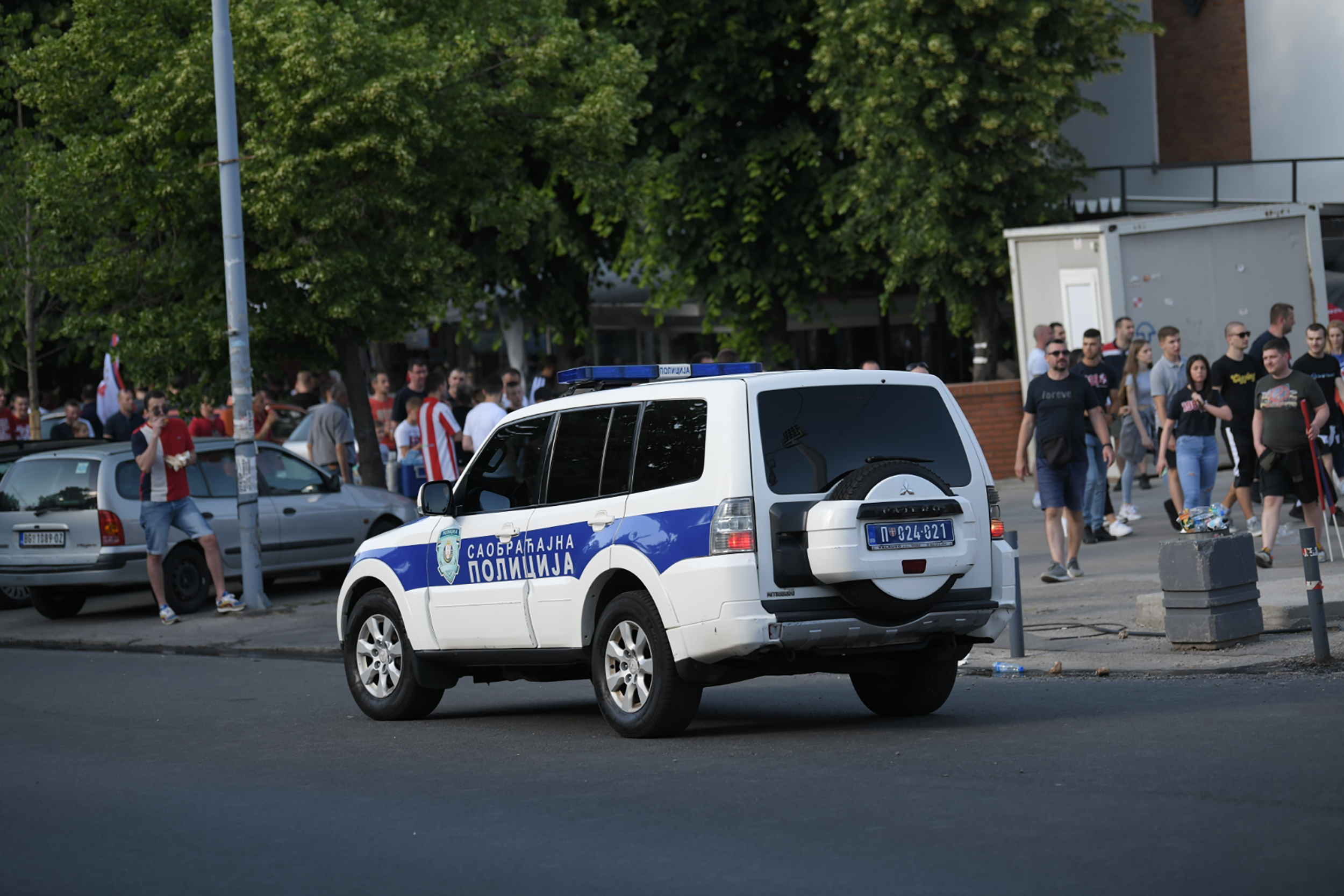 Beograd 22.05.2022. Utakmica, fudbal. crvena zvezda, navijači, policija, utakmica Crvena zvezda Voždovac