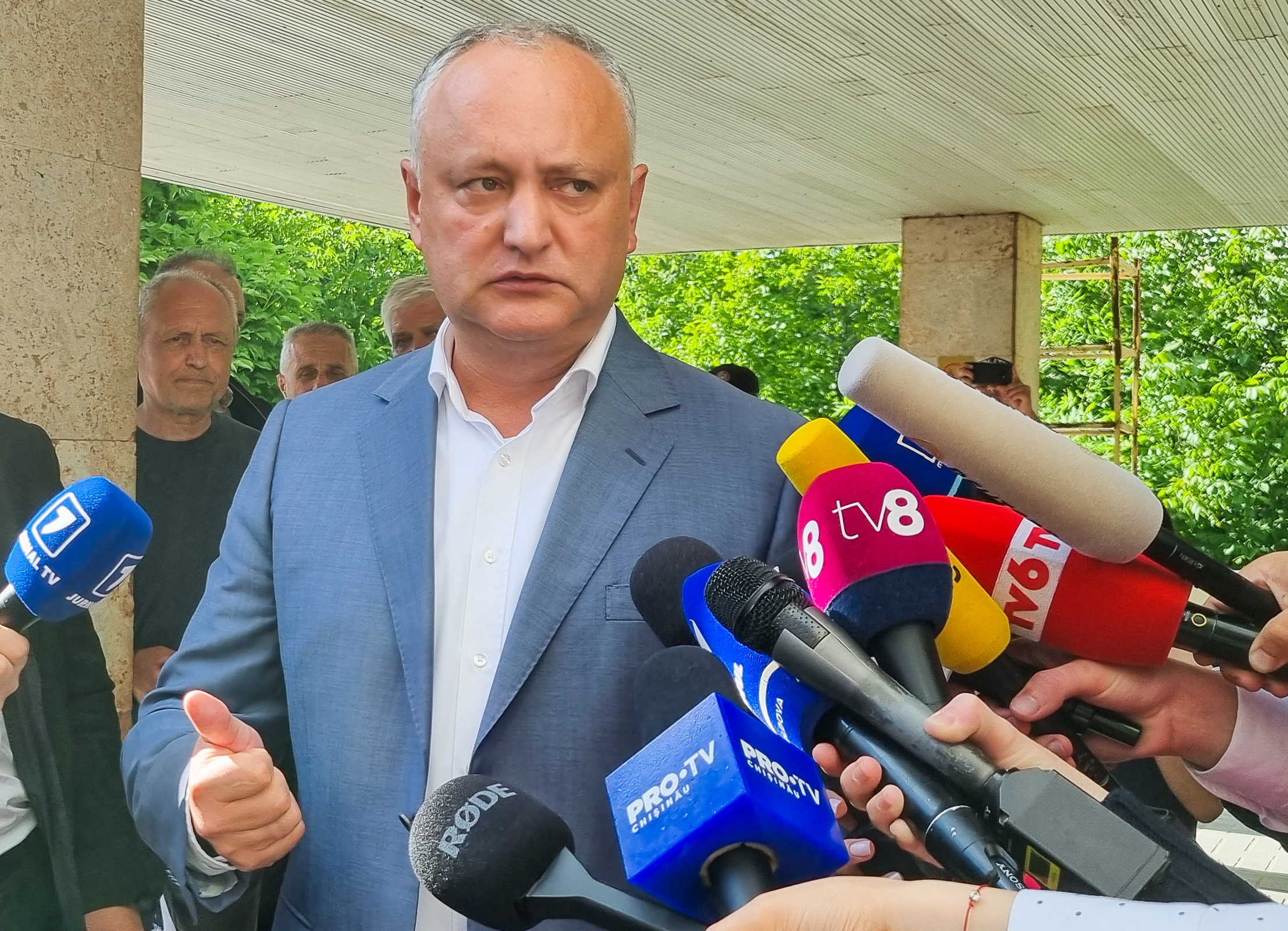 Court places former president Dodon under house arrest in Chisinau, Moldova