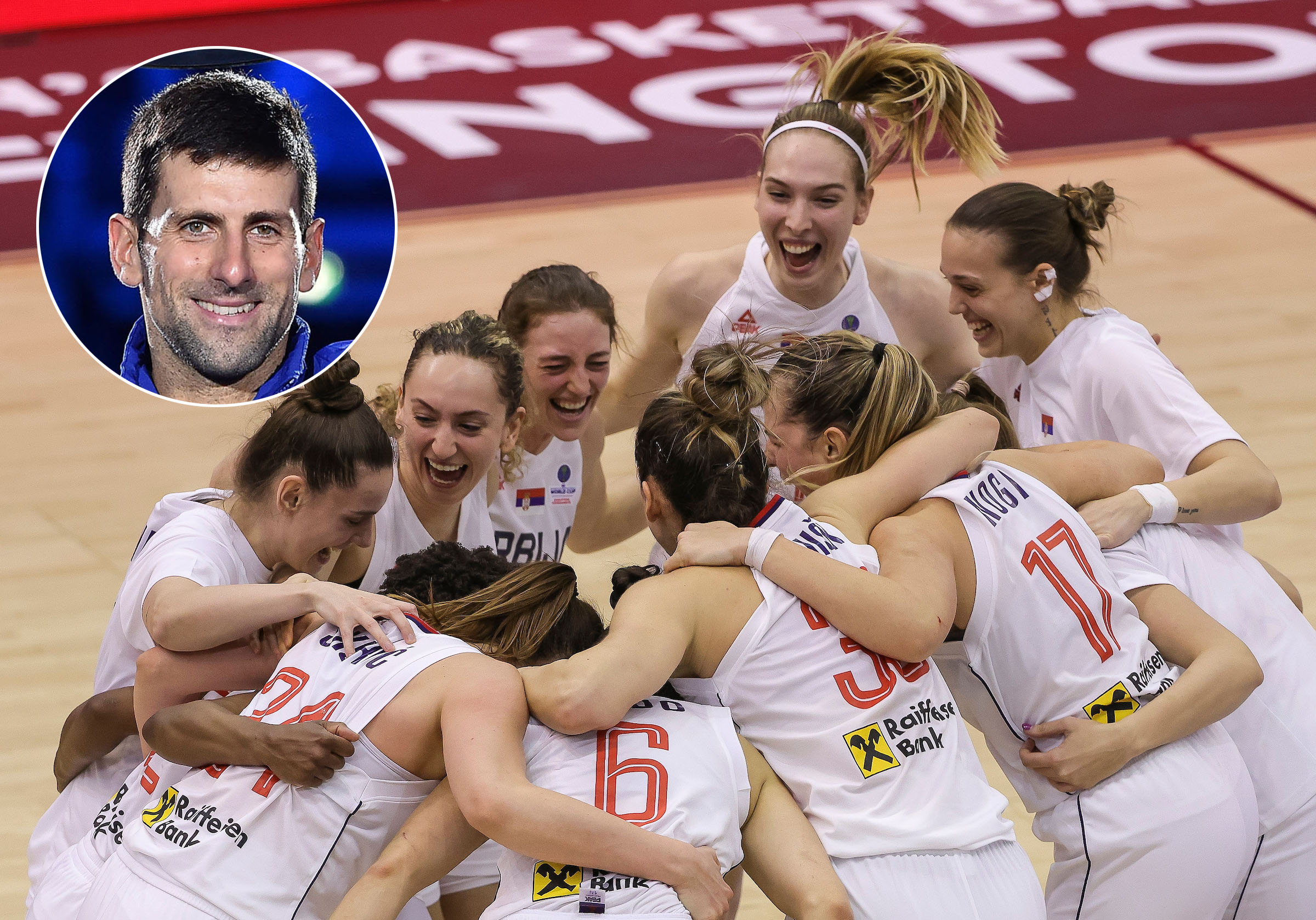 Serbia v Australia-World Basketball World Cup 2022 Qualifying Tournament