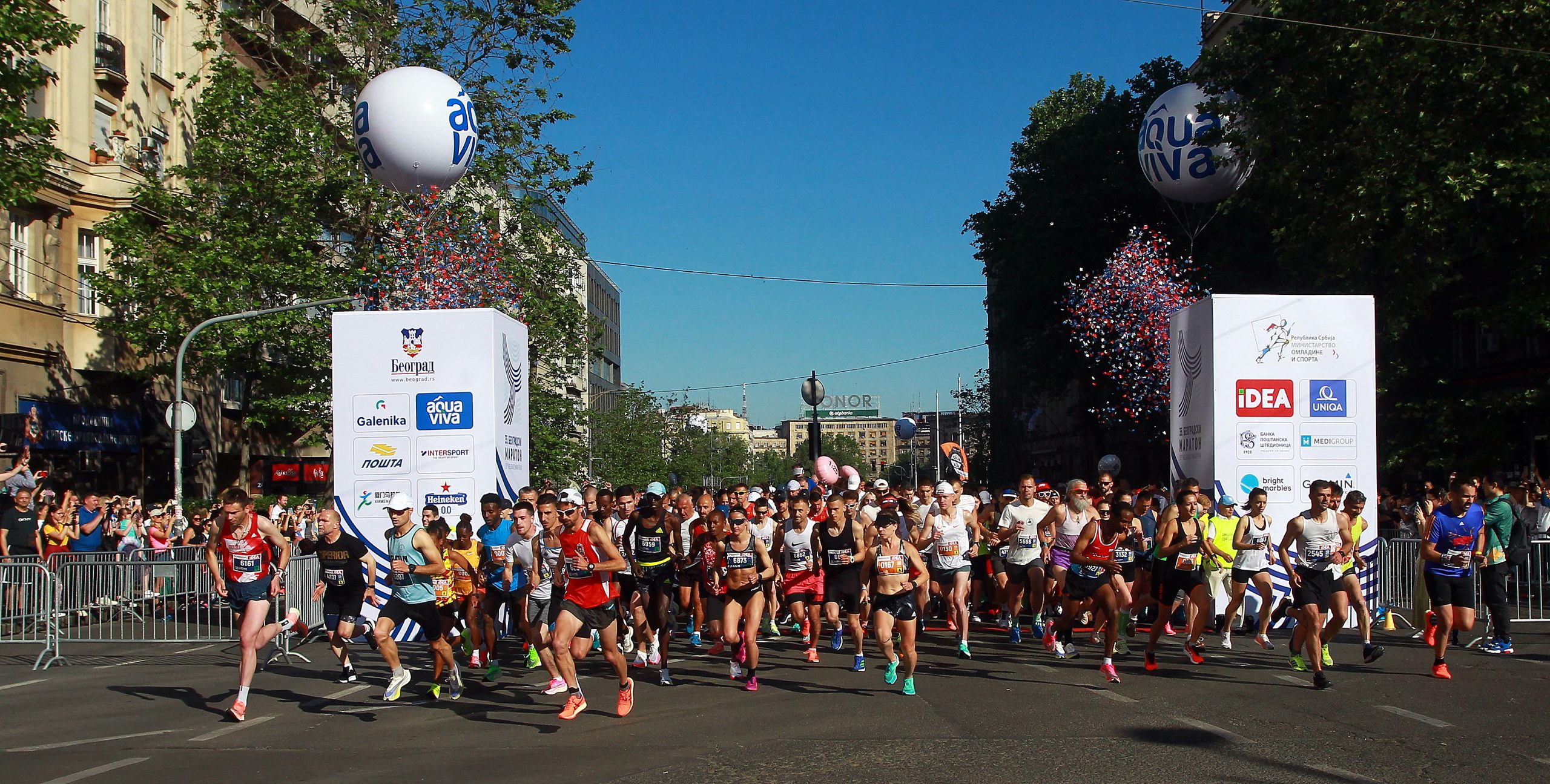 15, May, 2022, Belgrade - The 35th Belgrade Marathon was held in Belgrade. . Photo: Milos Tesic/ATAImages
15, maj, 2022, Beograd - U Beogradu odrzan 35 beogradski maraton. . Photo: Milos Tesic/ATAImages