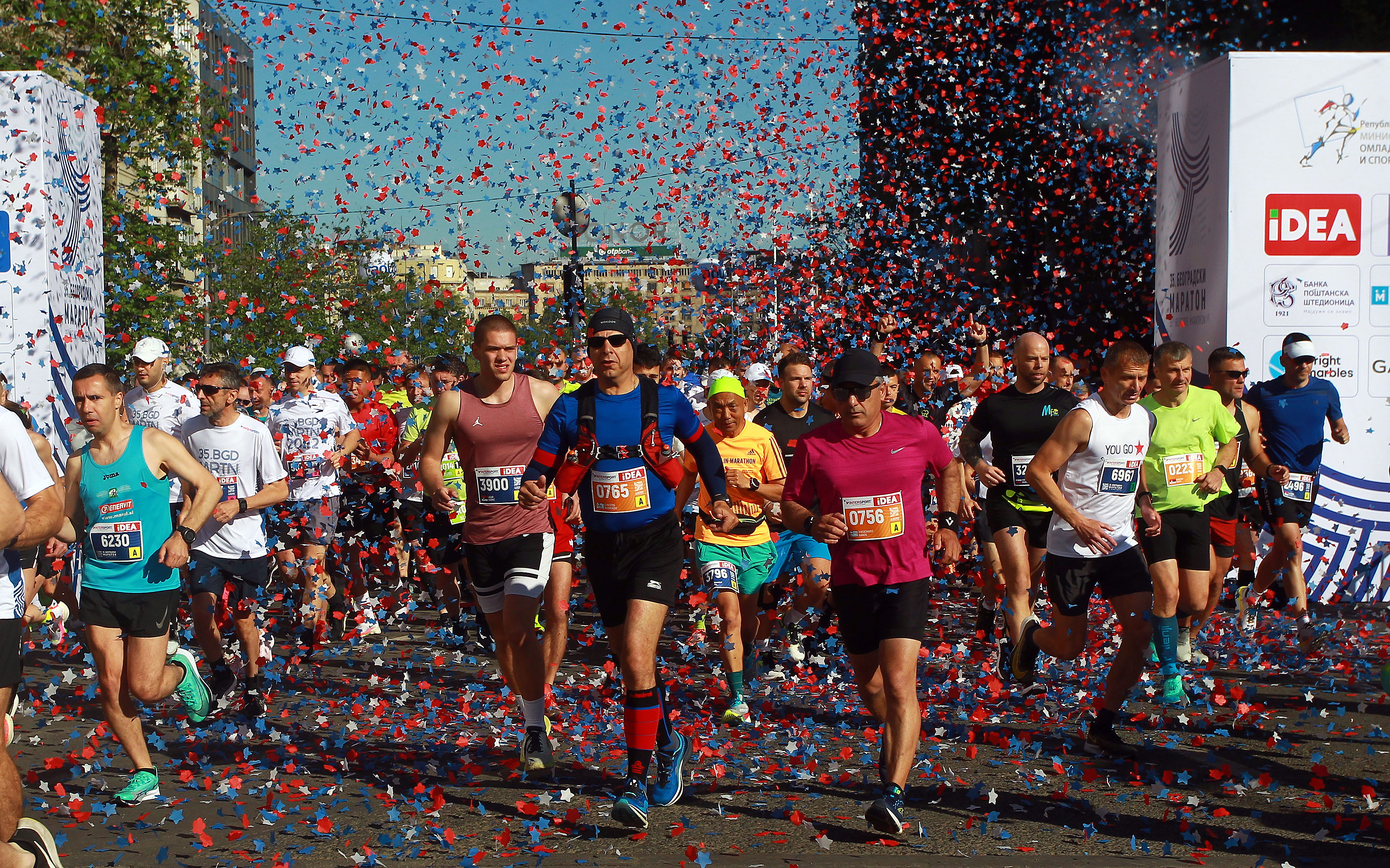15, May, 2022, Belgrade - The 35th Belgrade Marathon was held in Belgrade. . Photo: Milos Tesic/ATAImages
15, maj, 2022, Beograd - U Beogradu odrzan 35 beogradski maraton. . Photo: Milos Tesic/ATAImages