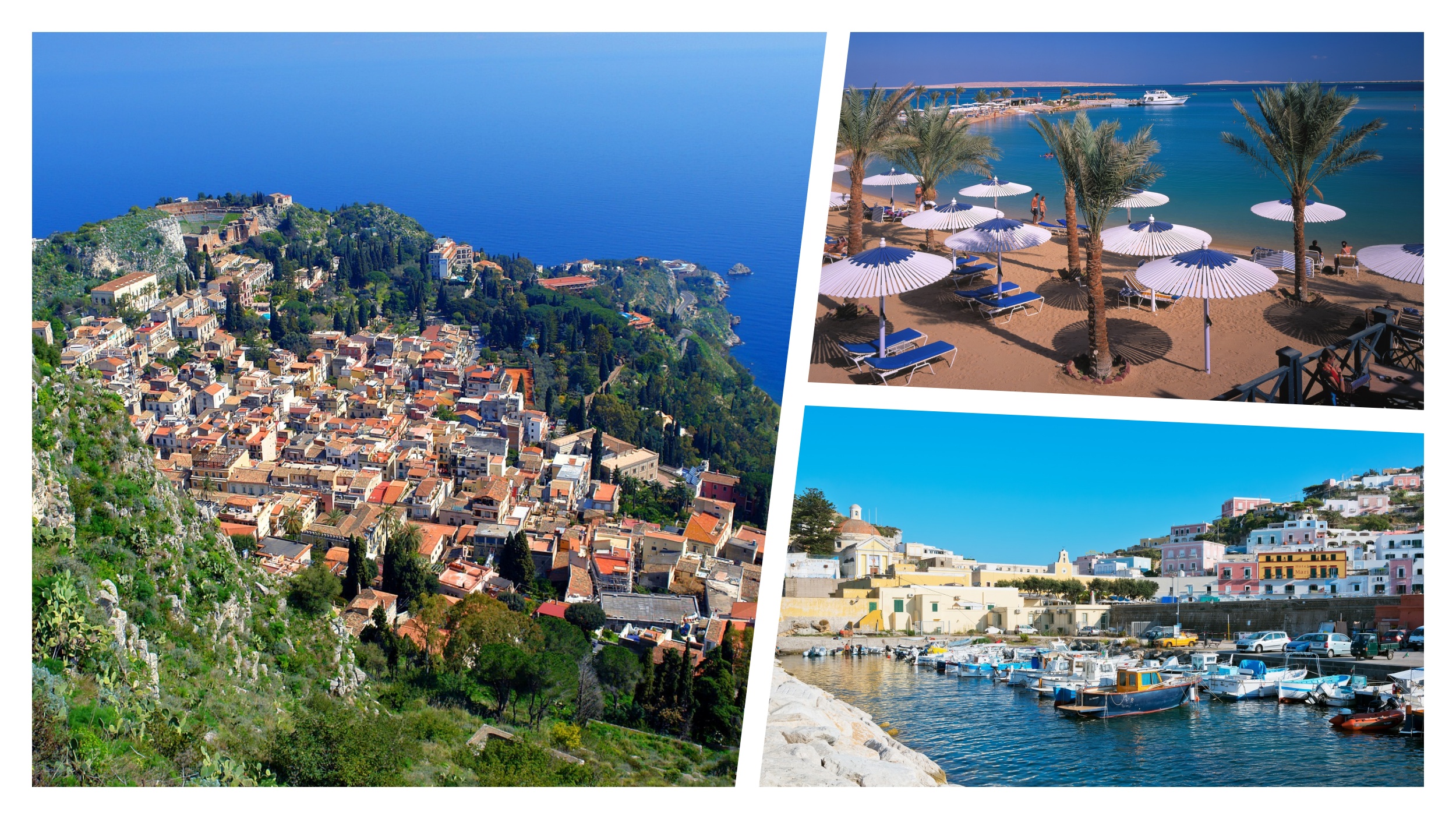 kombo, taormina (sicilija) parmaroli (ostrvo u italiji) marasi, egipat,egzotična jeftina letovanja