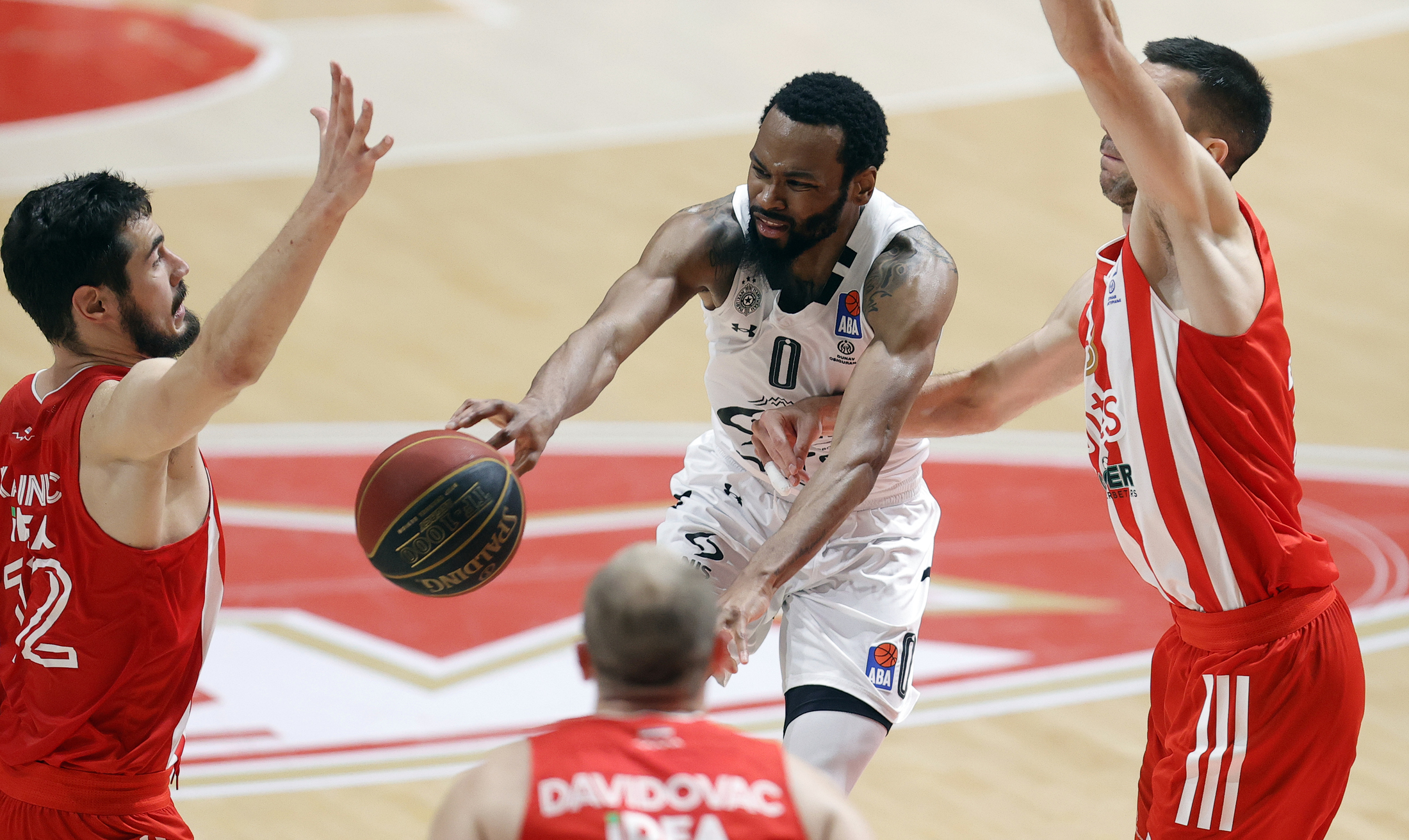 Crvena Zvezda - Partizan, kosarka ABA liga, derbi, 14.11.2021. Beograd, Srbija